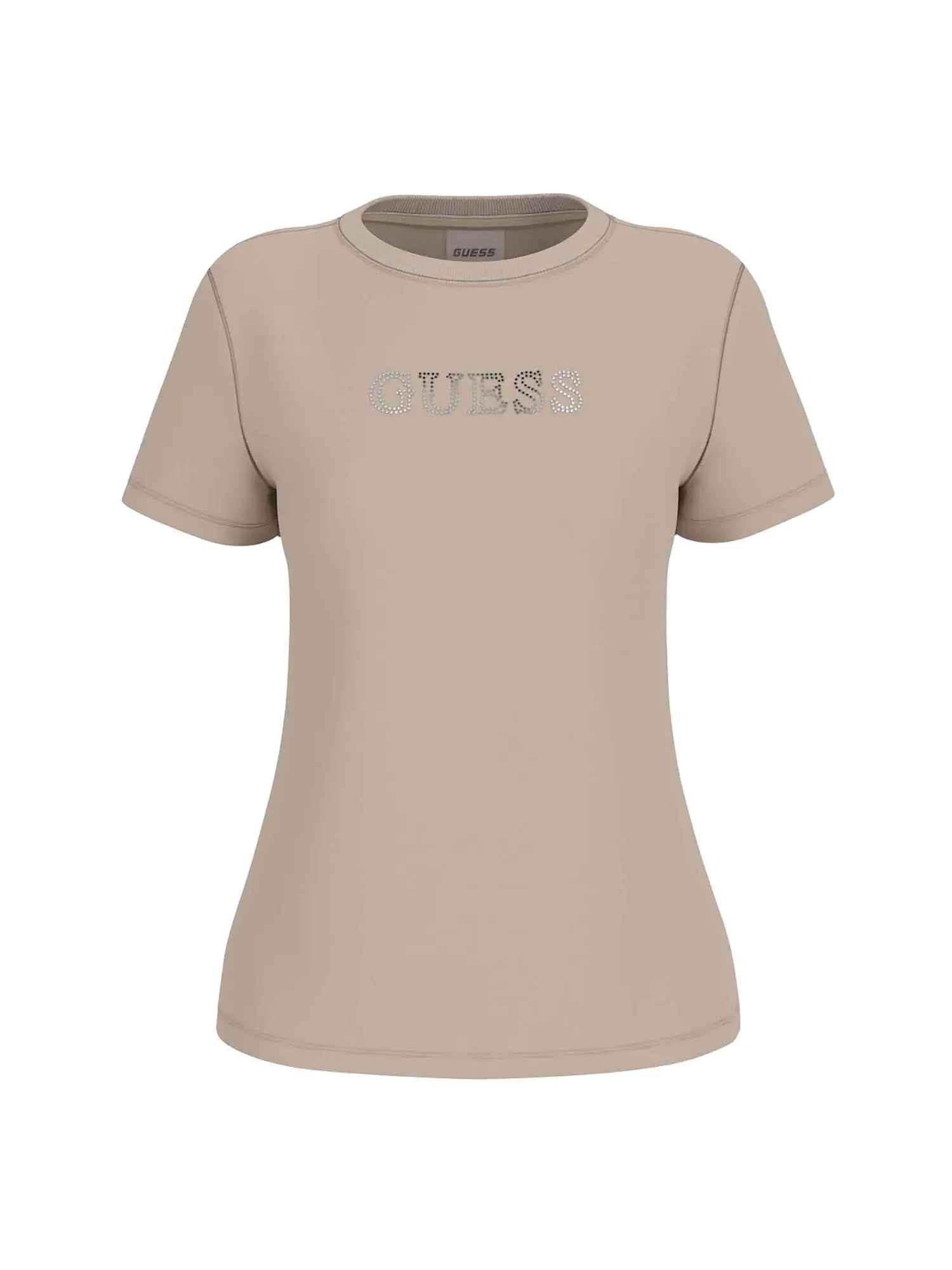 T-SHIRT DONNA - GUESS ATHLEISURE - V3BI11 J1314 - GRIGIO, M