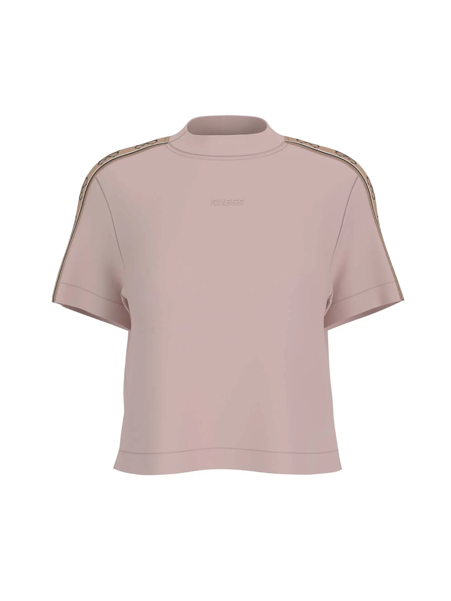 T-SHIRT DONNA - GUESS ATHLEISURE - V3RI08 I3Z14 - ROSA, S
