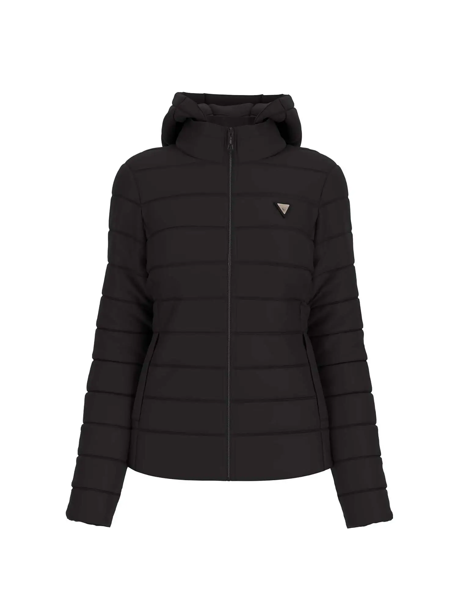 GIUBBOTTO DONNA - GUESS ATHLEISURE - V4YL04 WF3X0 - NERO, L