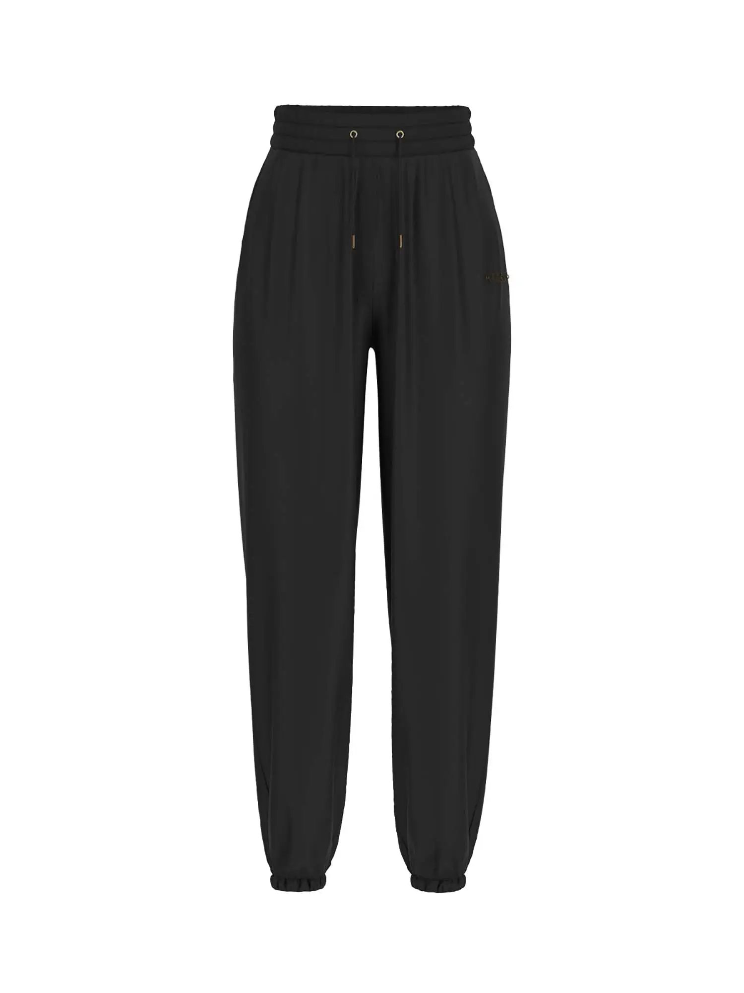PANTALONE TUTA DONNA - GUESS ATHLEISURE - V5YB06 KBSL2 - NERO, L