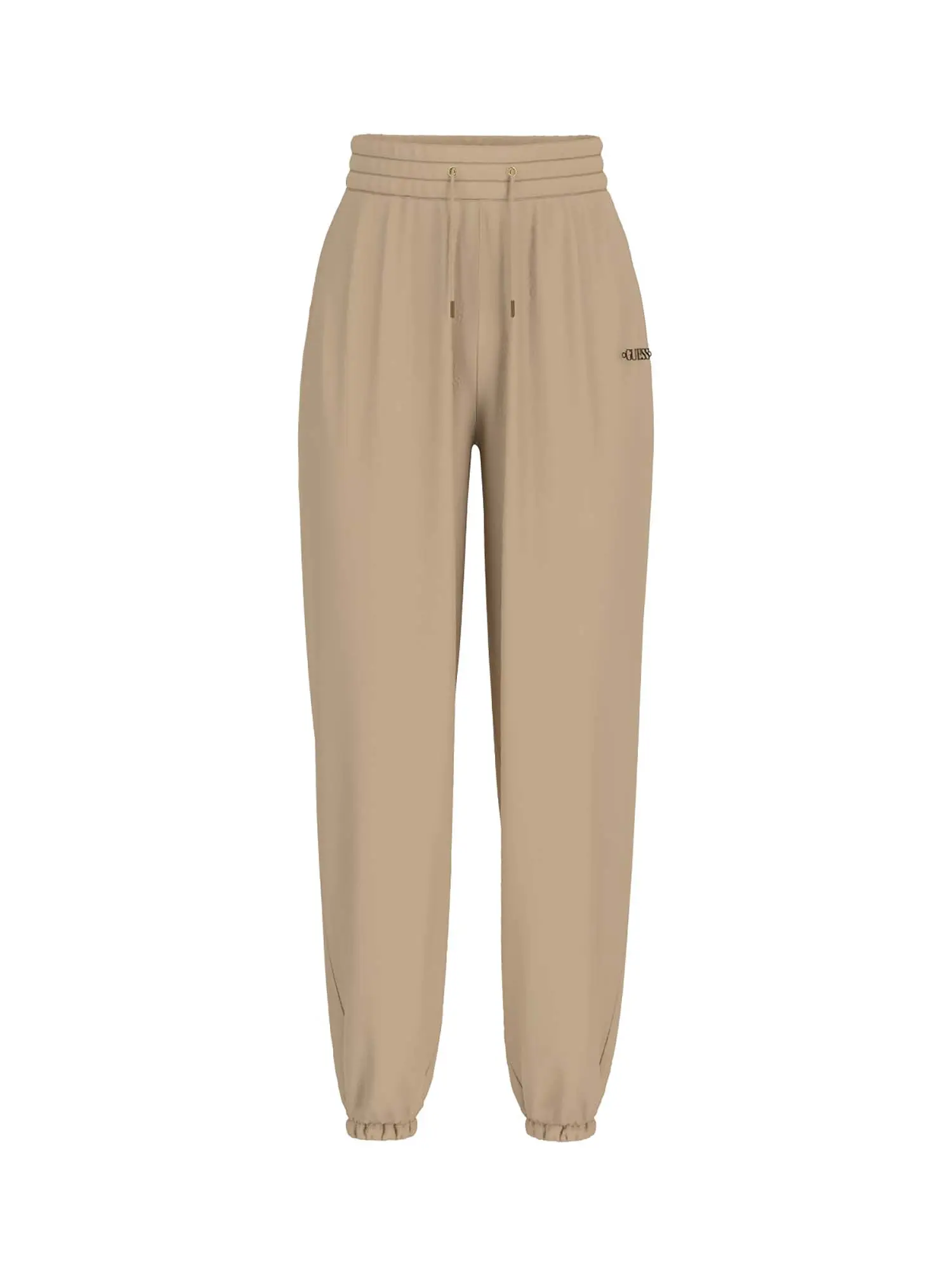 PANTALONE TUTA DONNA - GUESS ATHLEISURE - V5YB06 KBSL2 - SABBIA, XS