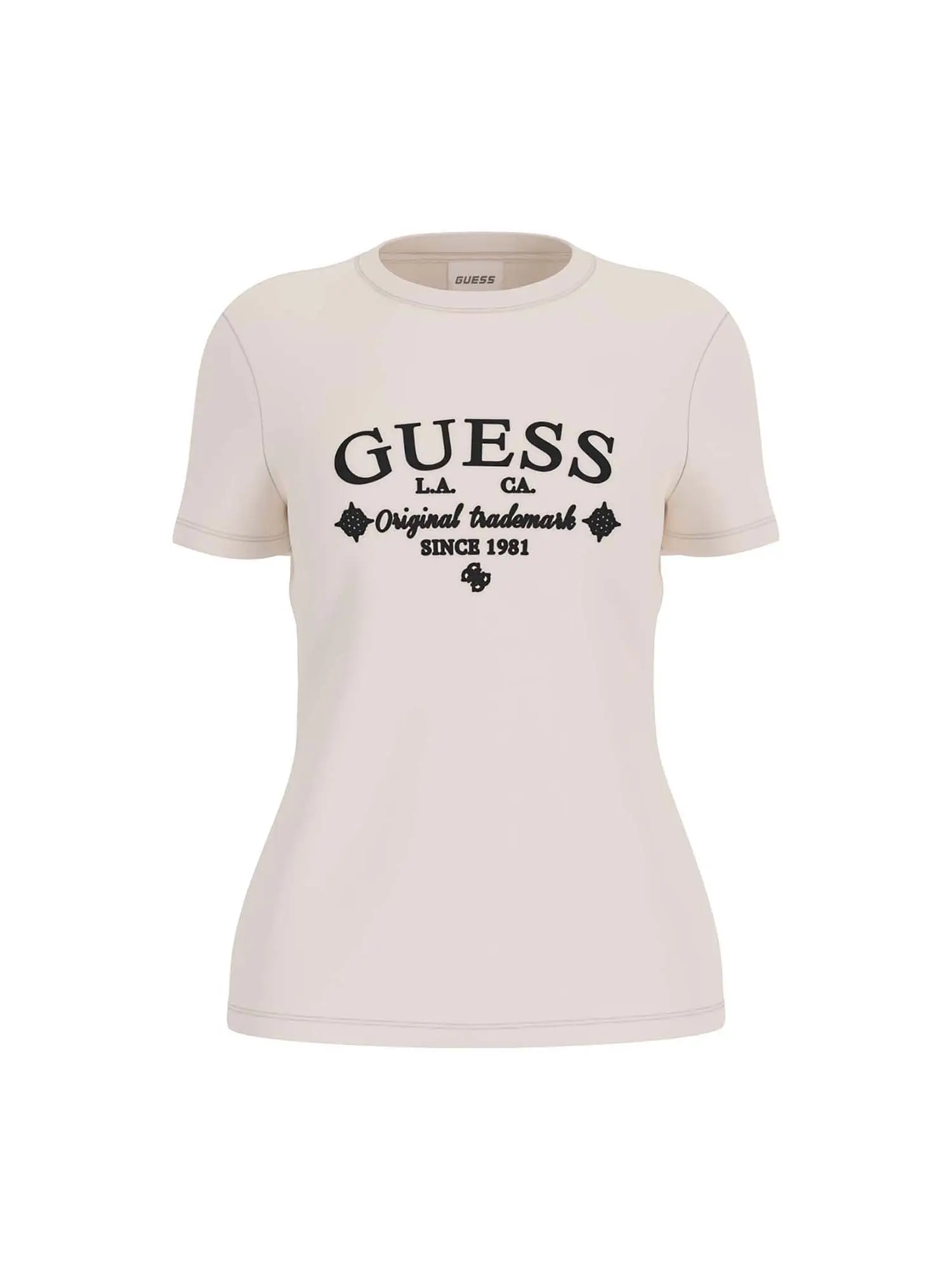 T-SHIRT DONNA - GUESS ATHLEISURE - V5YI03 I3Z14 - BIANCO, M