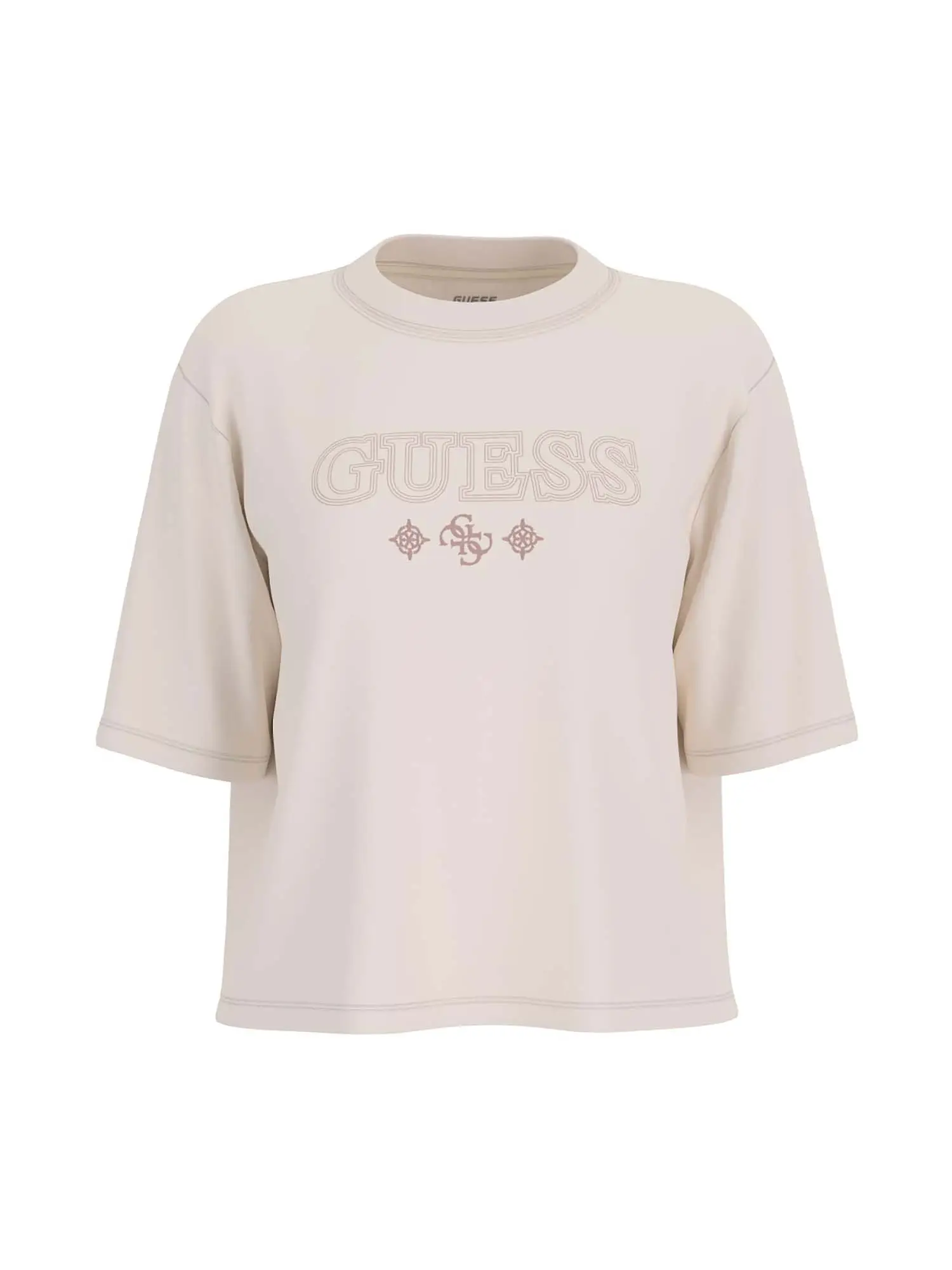 T-SHIRT DONNA - GUESS ATHLEISURE - V5YI11 I3Z14 - BIANCO, S