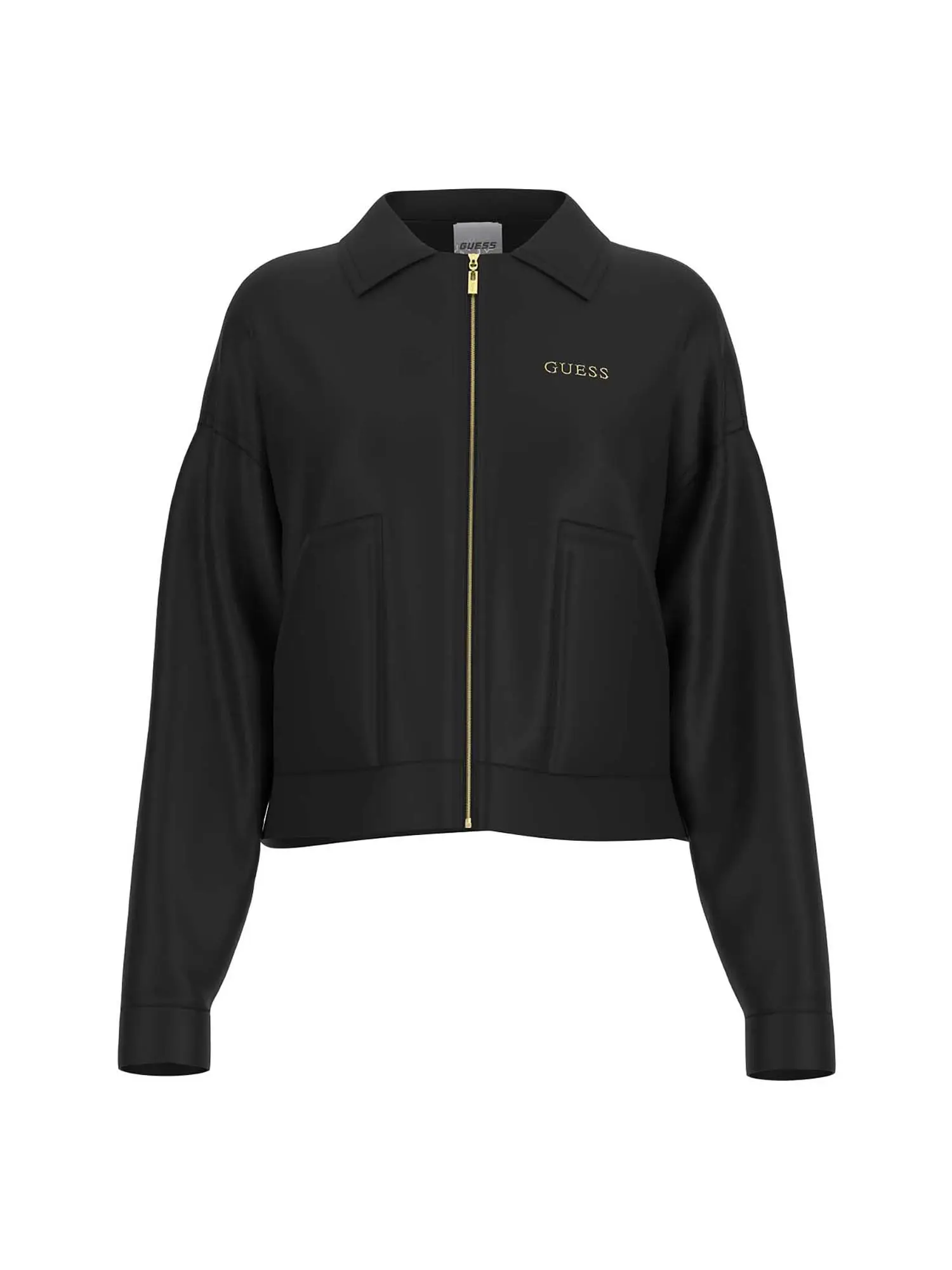 GIUBBOTTO DONNA - GUESS ATHLEISURE - V5YL08 KCX42 - NERO, L