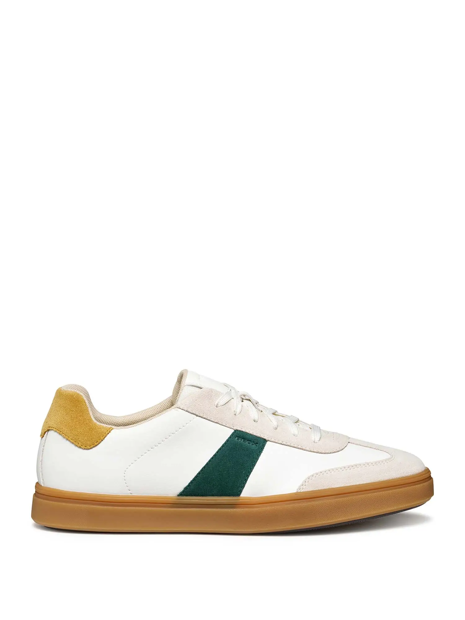 SNEAKERS UOMO - GEOX - U56LDF 09B22 - BIANCO/VERDE, 45