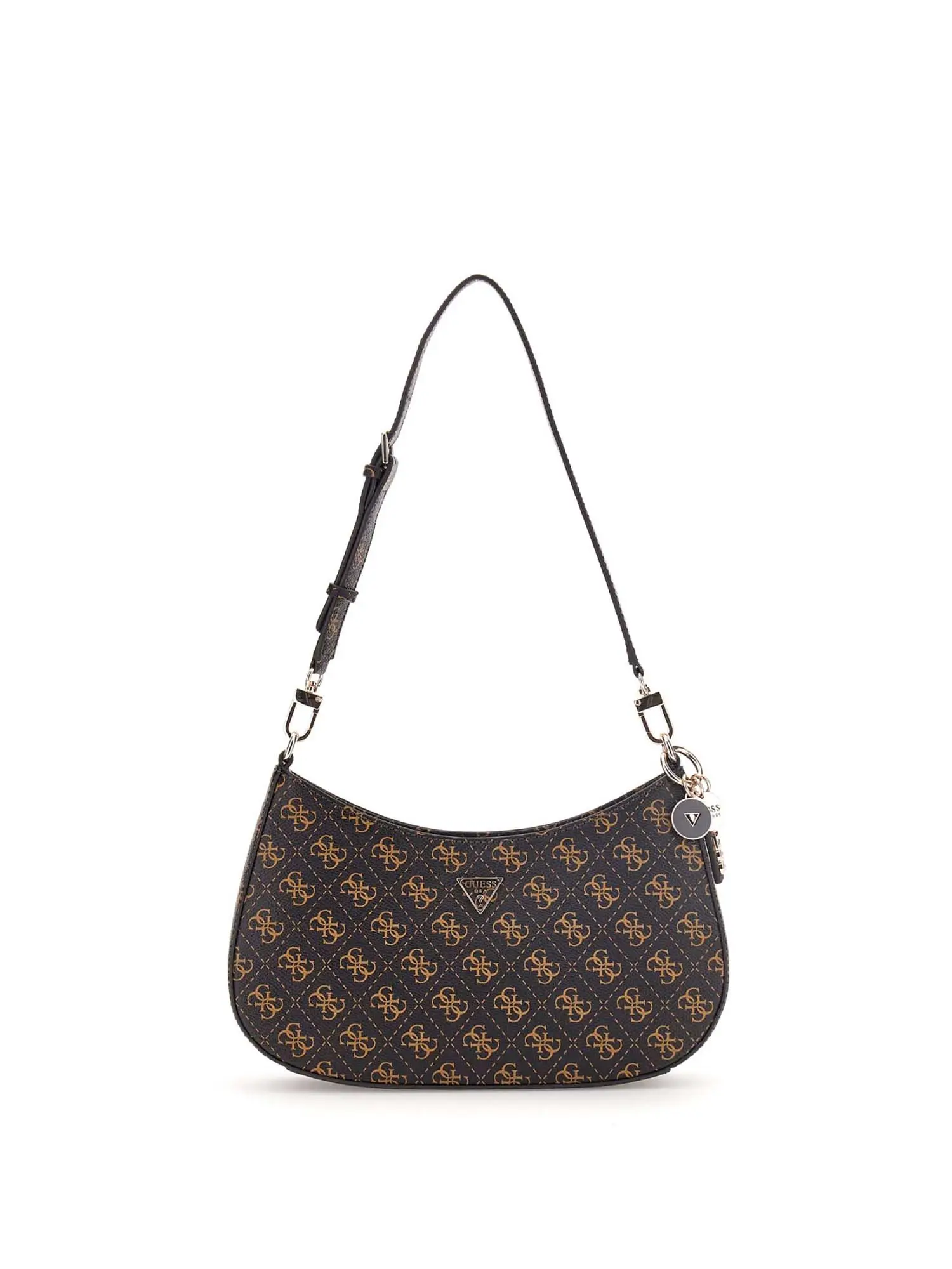 BORSA A SPALLA DONNA - GUESS - HWQG96 72180 - MARRONE, UNICA