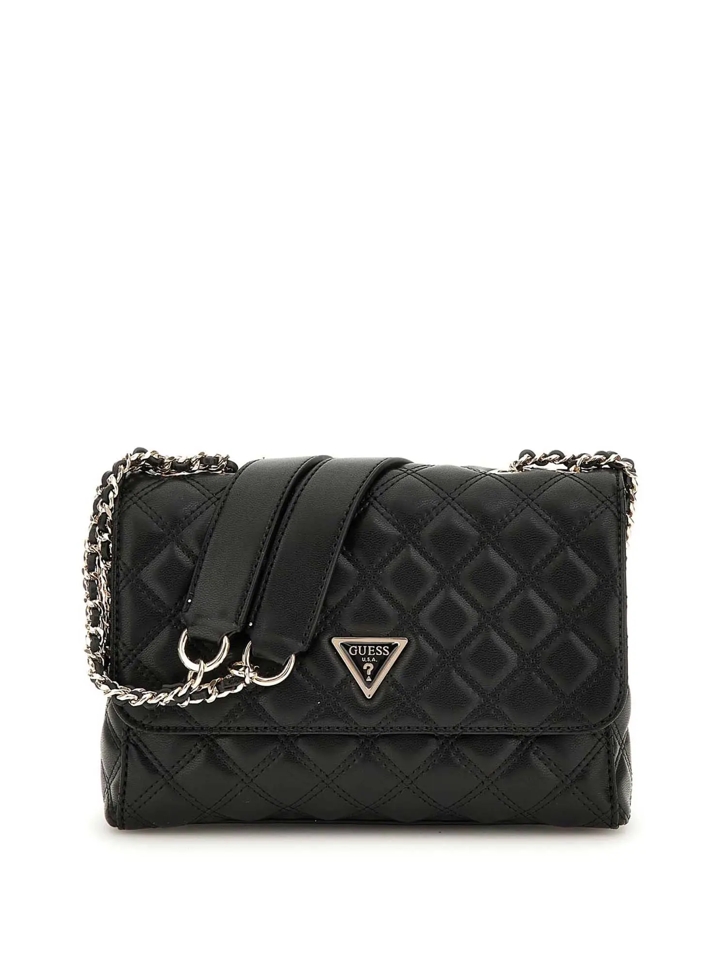 TRACOLLA DONNA - GUESS - HWQG96 73200 - NERO, UNICA