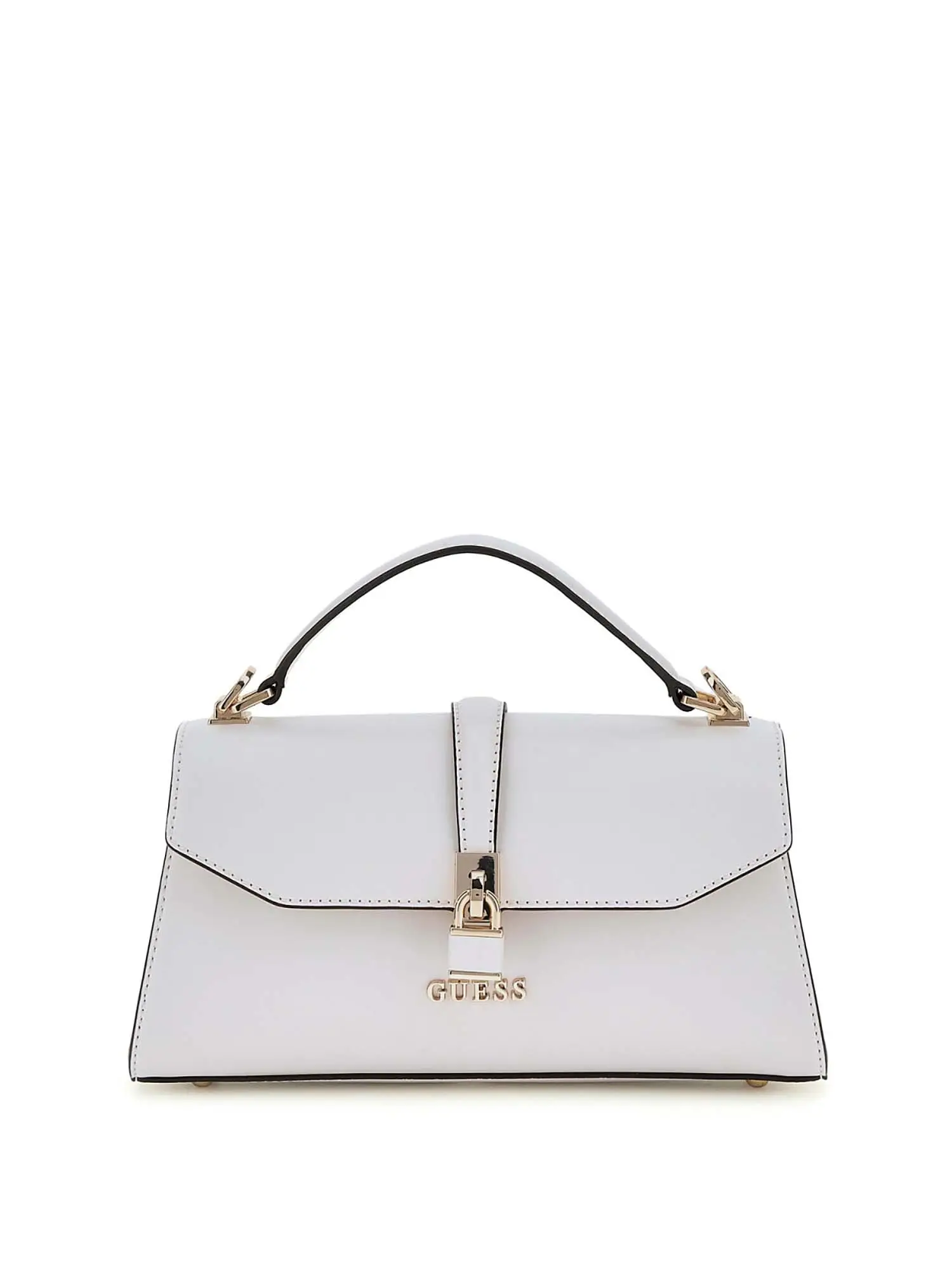BORSA A MANO DONNA - GUESS - HWVG96 55200 - BIANCO/TAUPE, UNICA