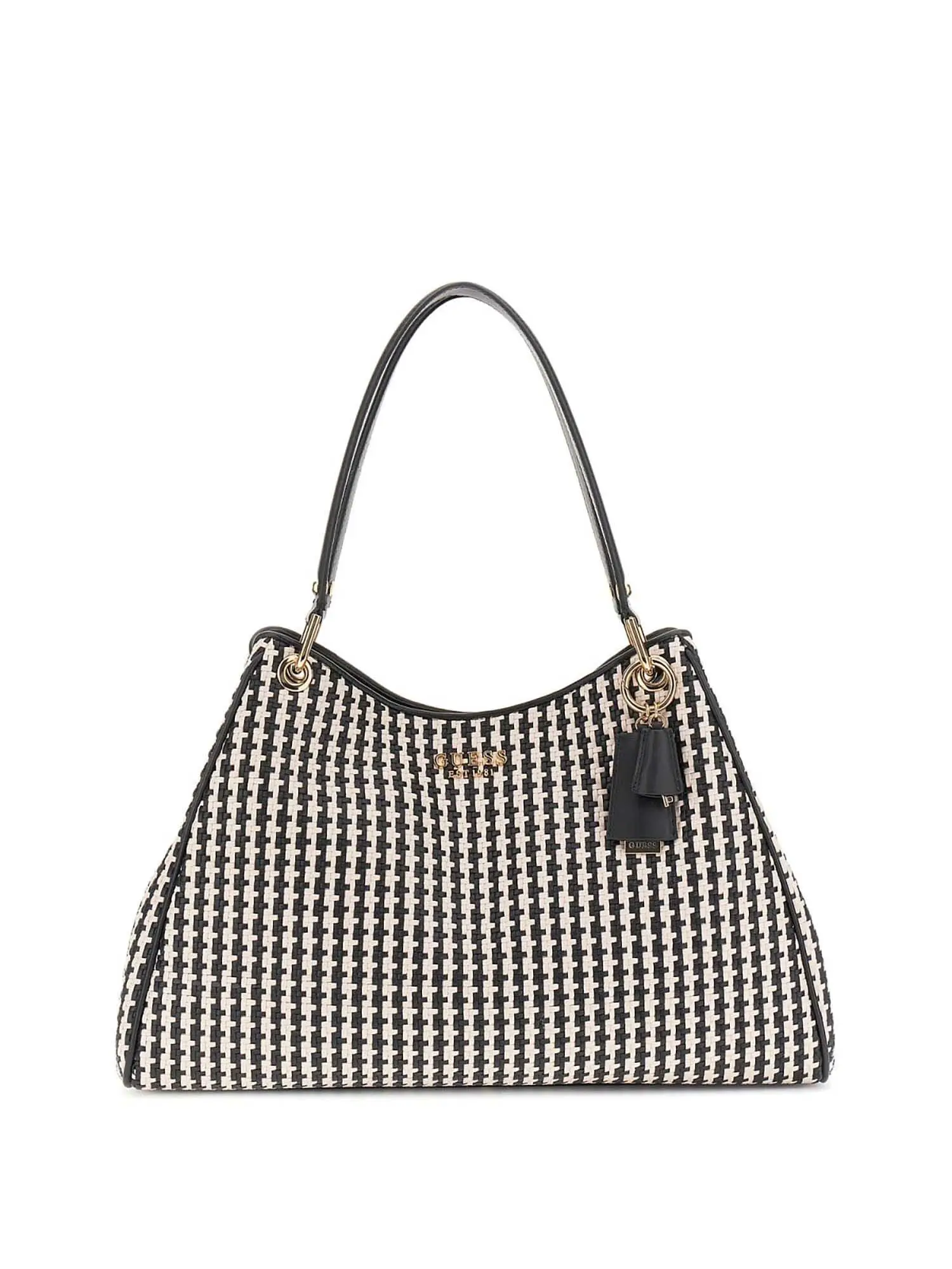 BORSA A MANO DONNA - GUESS - HWWG96 31230 - NERO/MULTI, UNICA