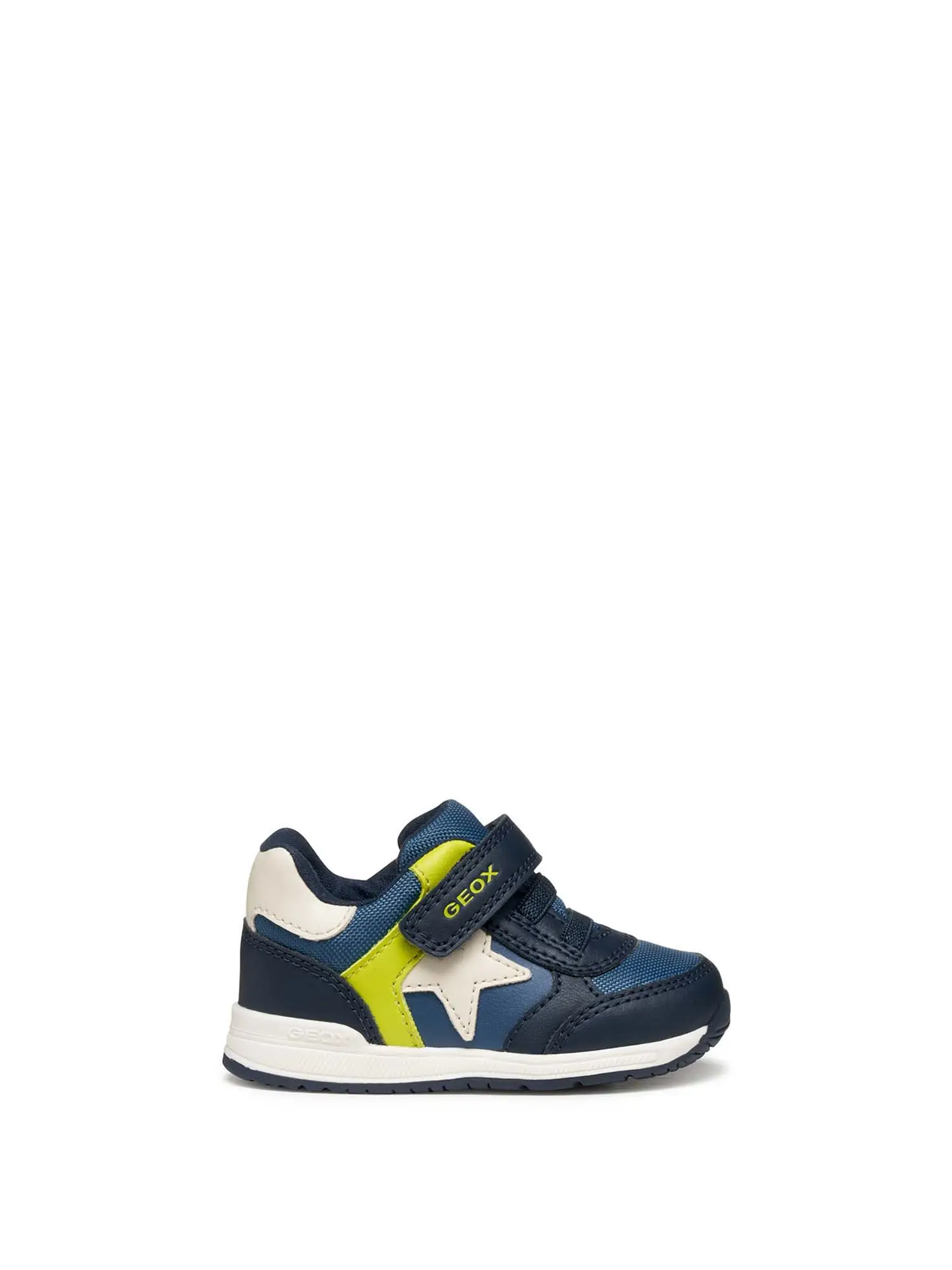 SNEAKERS BAMBINO - GEOX - B560RA 054FU - NAVY/VERDE, 18