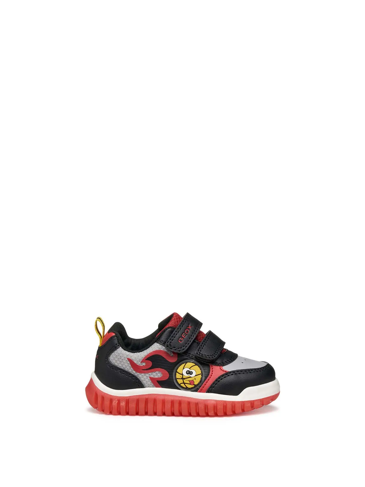 SNEAKERS BAMBINO - GEOX - B565ZA 0BC14 - NERO/ROSSO, 27
