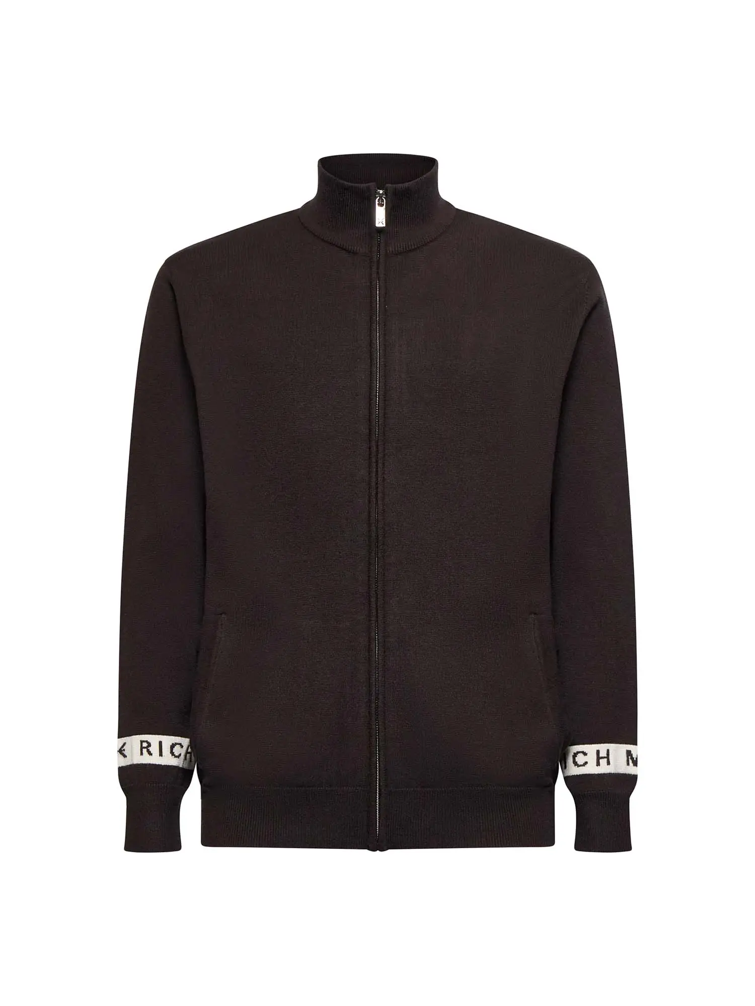 CARDIGAN UOMO - JOHN RICHMOND - UMA25036CD - NERO, XXL