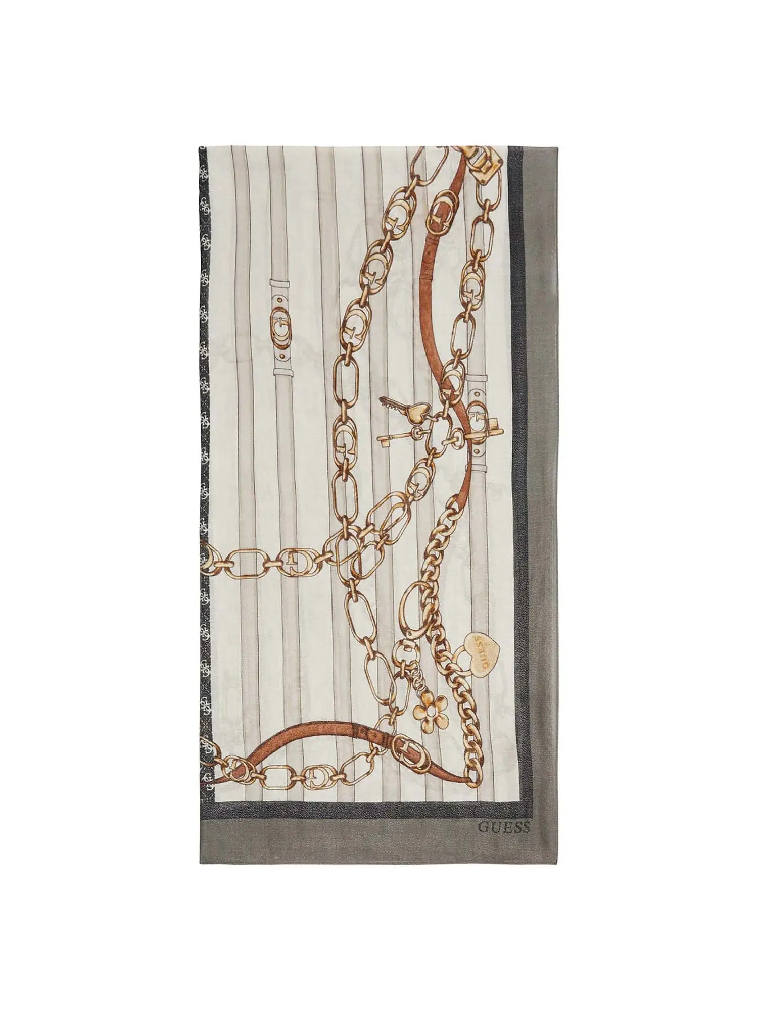 SCIARPA DONNA - GUESS - AW5351 VIS03 - NERO, UNICA