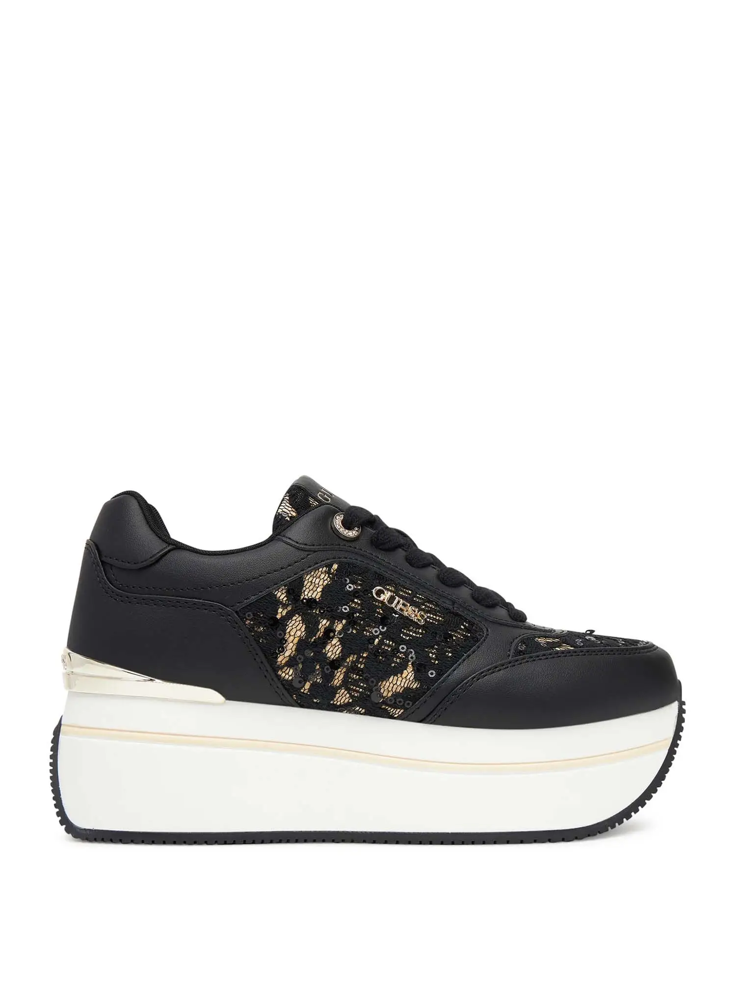 SNEAKERS DONNA - GUESS - FLTCM8 ELE12 - NERO, 38