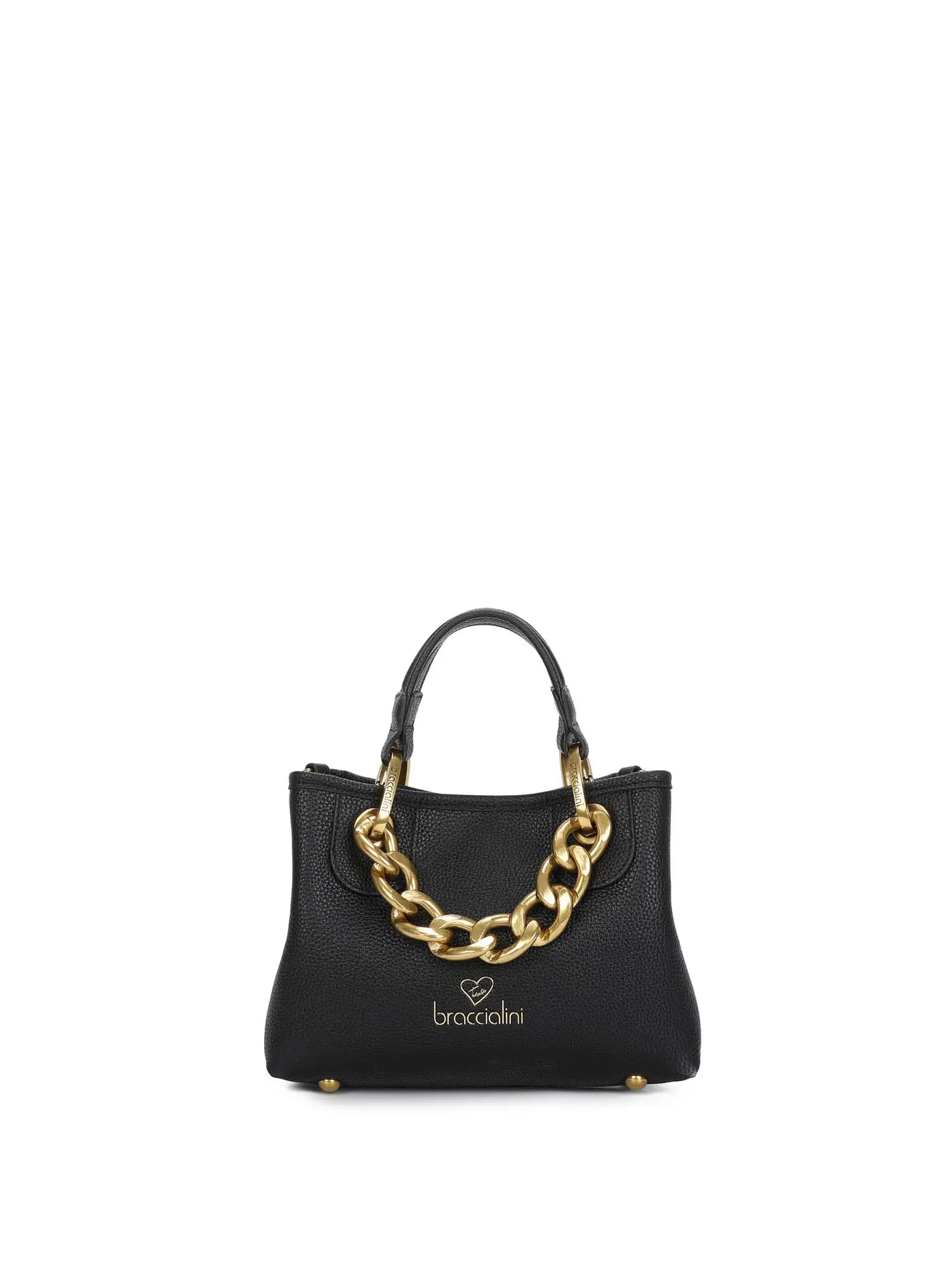 BORSA A MANO DONNA - BRACCIALINI - B18533-YY - NERO, UNICA