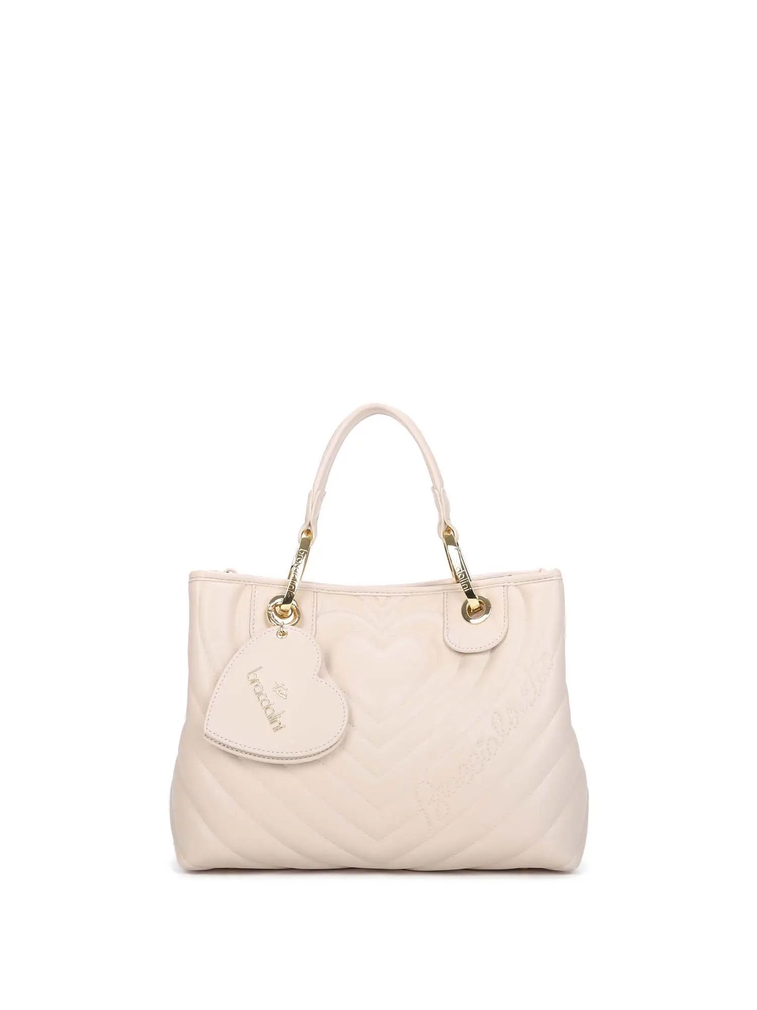 BORSA A MANO DONNA - BRACCIALINI - B18551-YY - BEIGE, UNICA