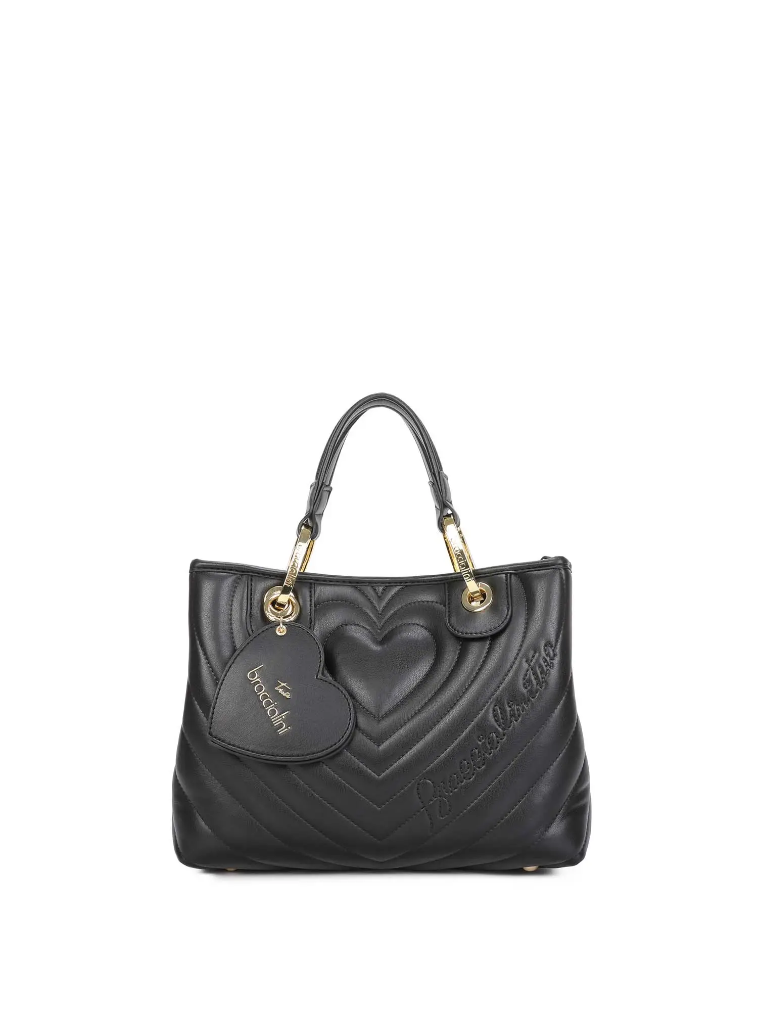 BORSA A MANO DONNA - BRACCIALINI - B18551-YY - NERO, UNICA