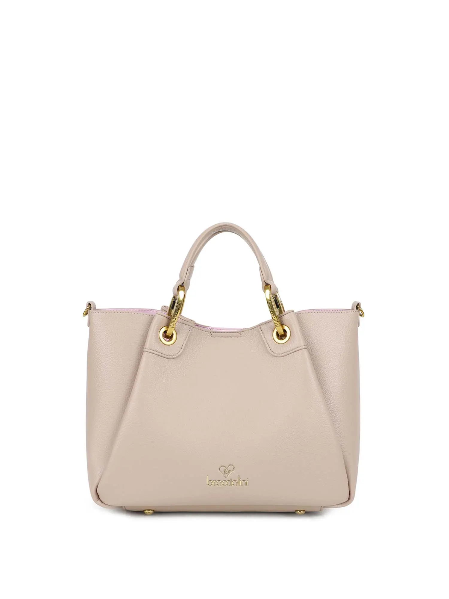 BORSA A MANO DONNA - BRACCIALINI - B18501-YY - TAUPE, UNICA
