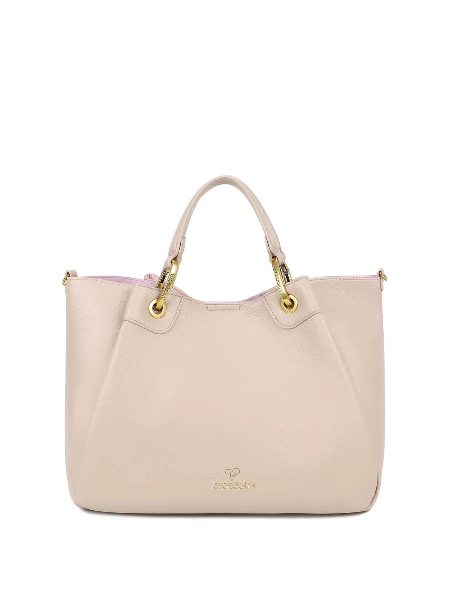 BORSA A MANO DONNA - BRACCIALINI - B18502-YY - TAUPE, UNICA
