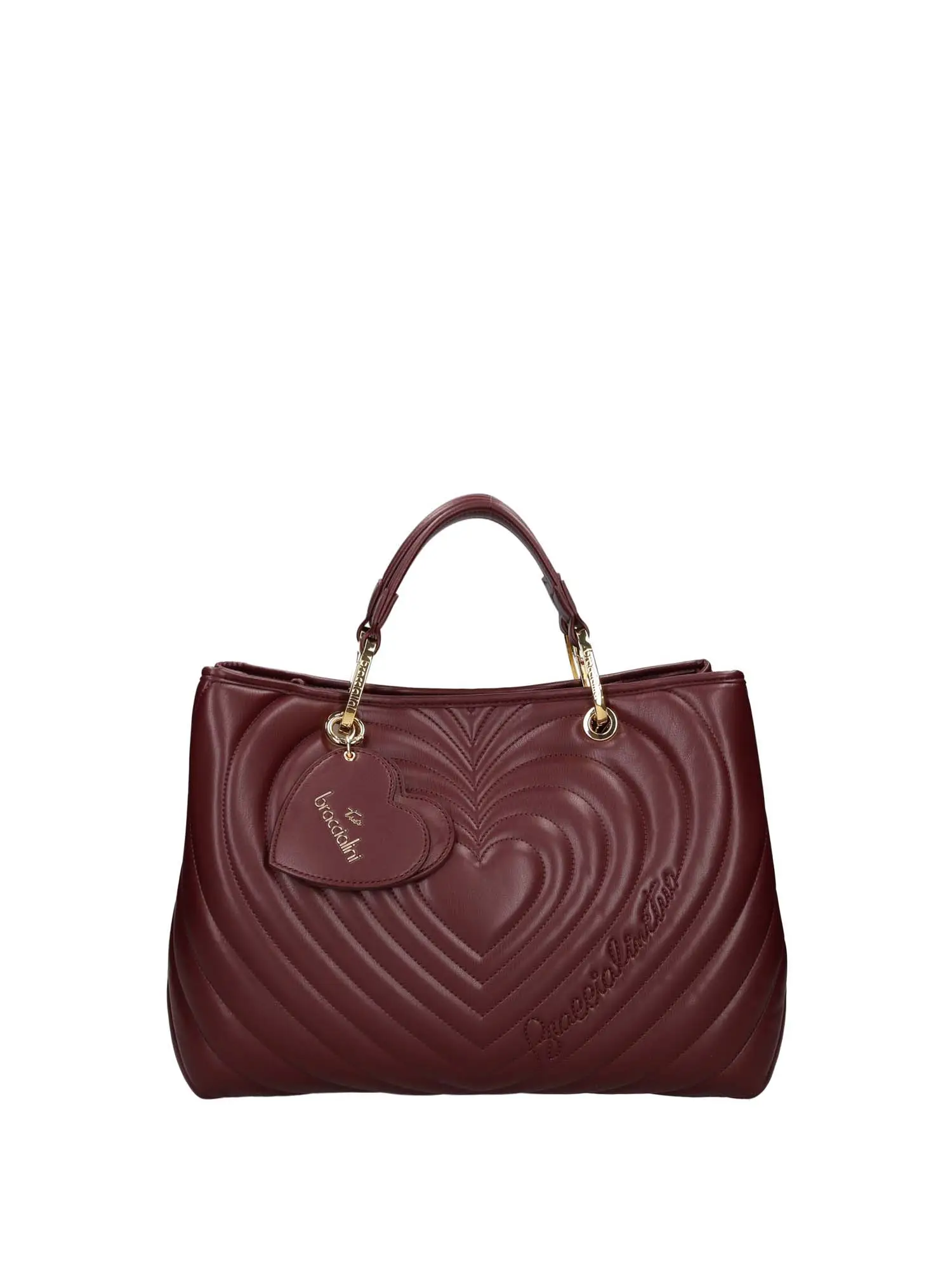 BORSA A MANO DONNA - BRACCIALINI - B18550-YY - BORDEAUX, UNICA