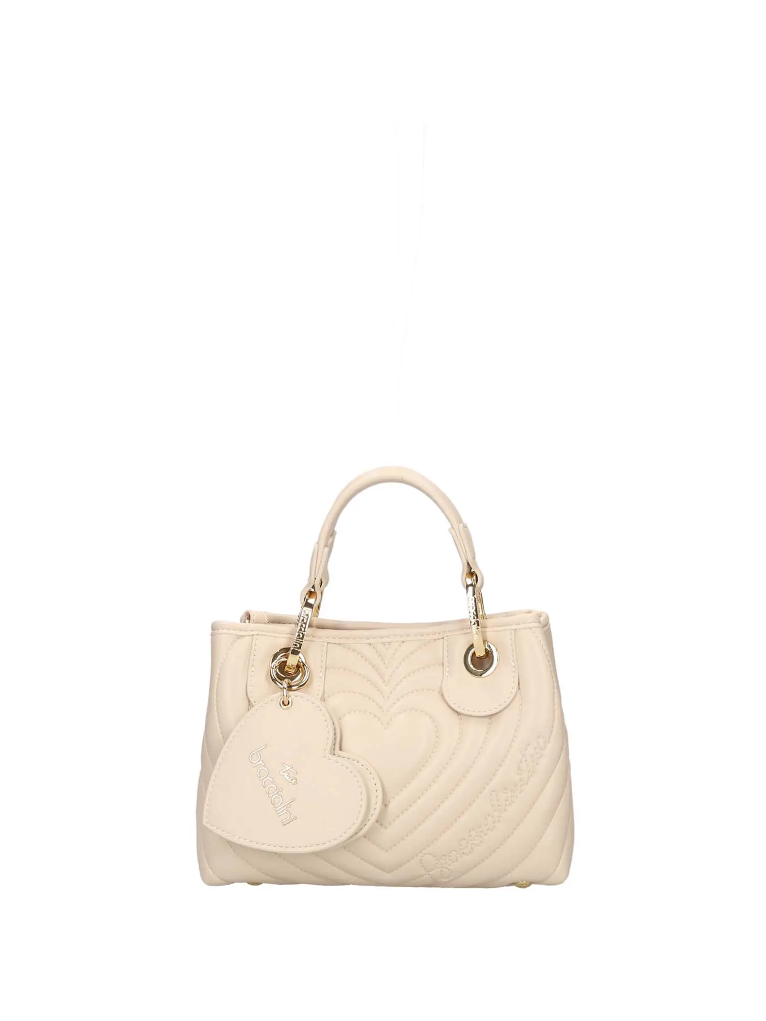 BORSA A MANO DONNA - BRACCIALINI - B18553-YY - BEIGE, UNICA