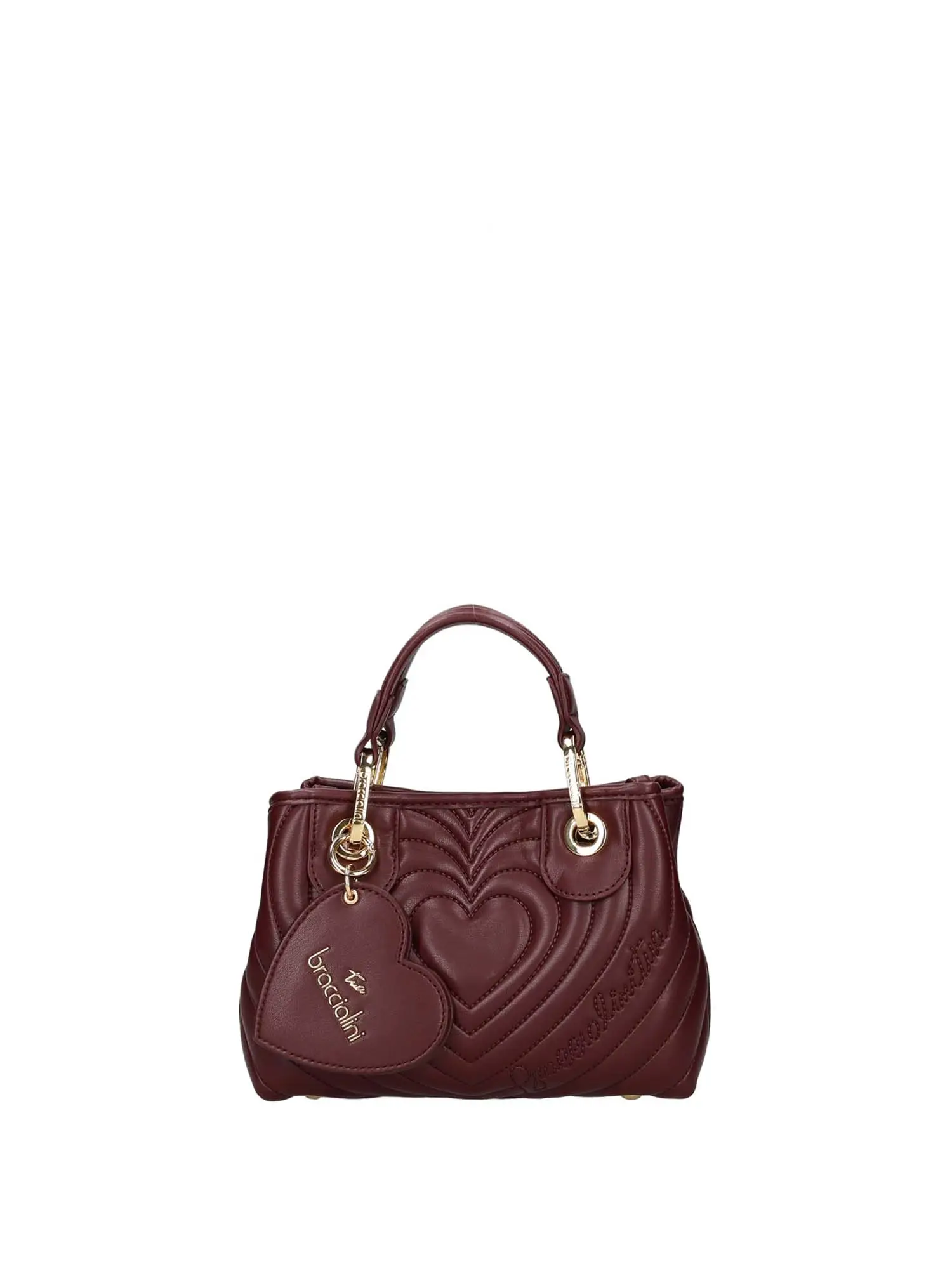 BORSA A MANO DONNA - BRACCIALINI - B18553-YY - BORDEAUX, UNICA
