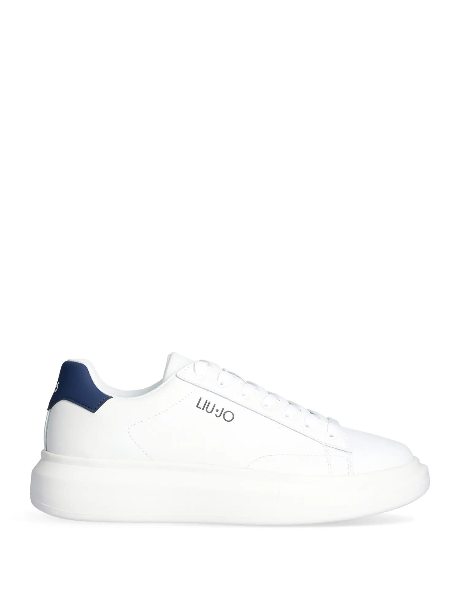 SNEAKERS UOMO - LIU-JO - 7B4027PX474 - BIANCO/BLU, 45