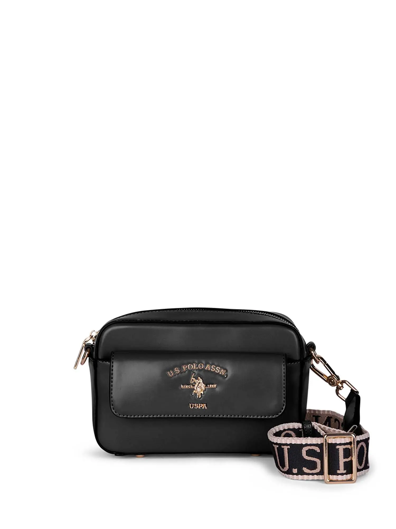 TRACOLLA DONNA - US POLO ASSN. - BEU7H8620WVP - NERO, UNICA