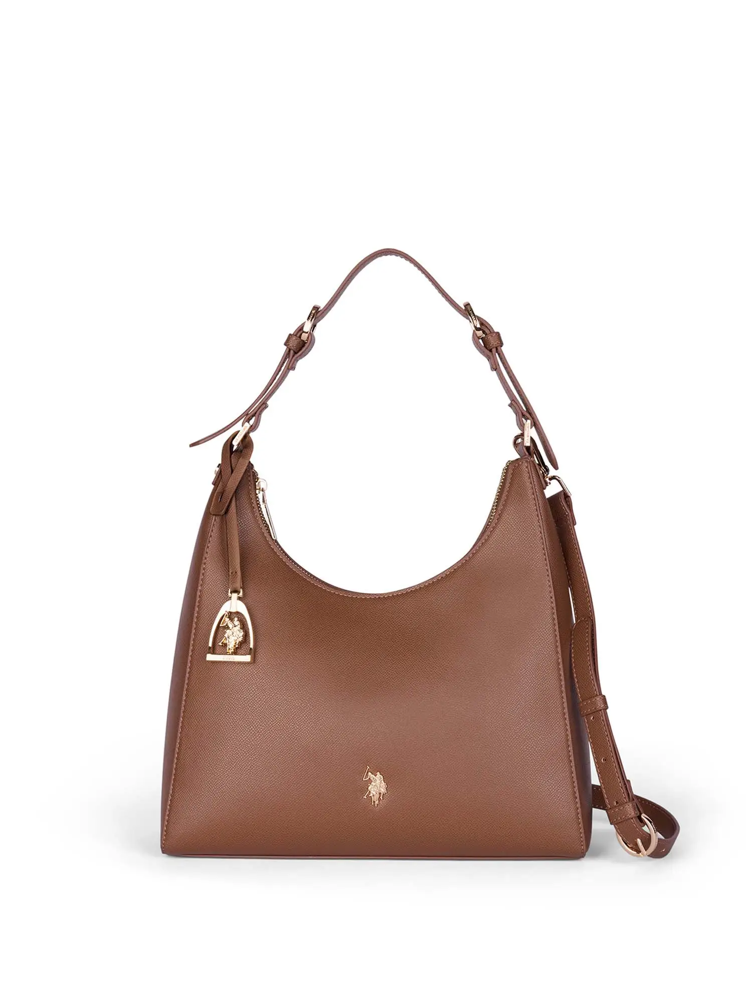 HOBO DONNA - US POLO ASSN. - BEUJE8667WVP - MARRONE, UNICA