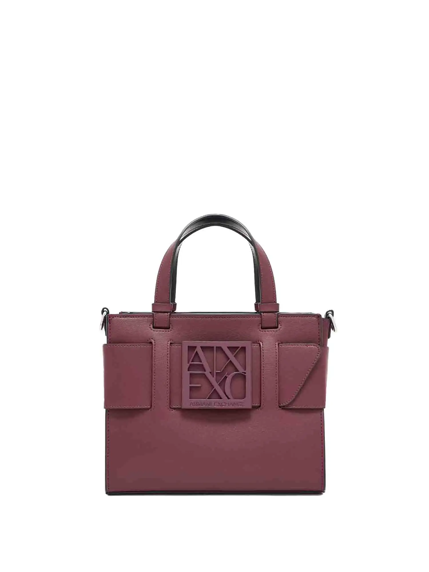 BORSA A SPALLA DONNA - ARMANI EXCHANGE - 942690 0A874 - BORDEAUX, UNICA