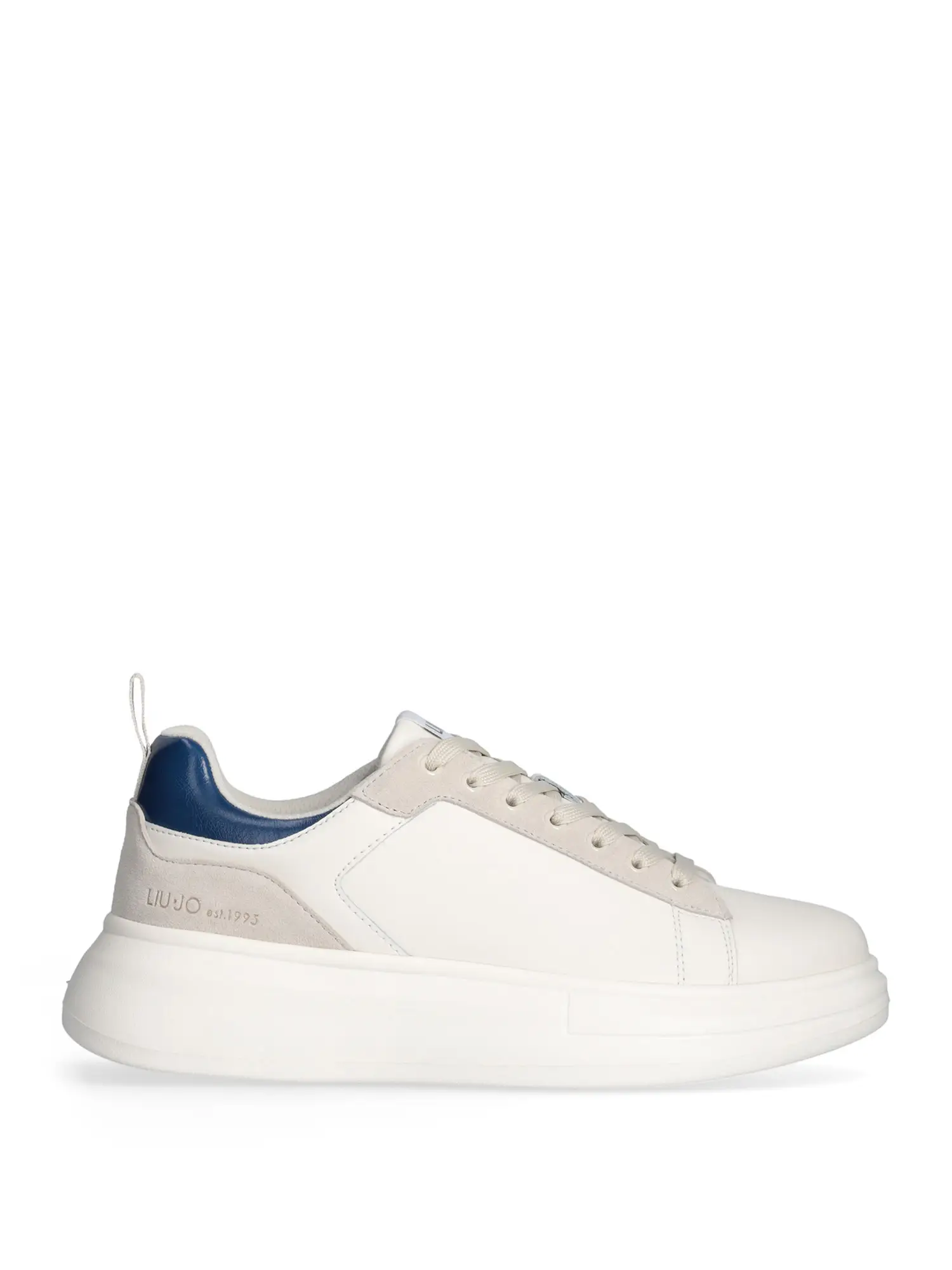SNEAKERS UOMO - LIU-JO - 7G5015P0304 - BIANCO/BLU, 40