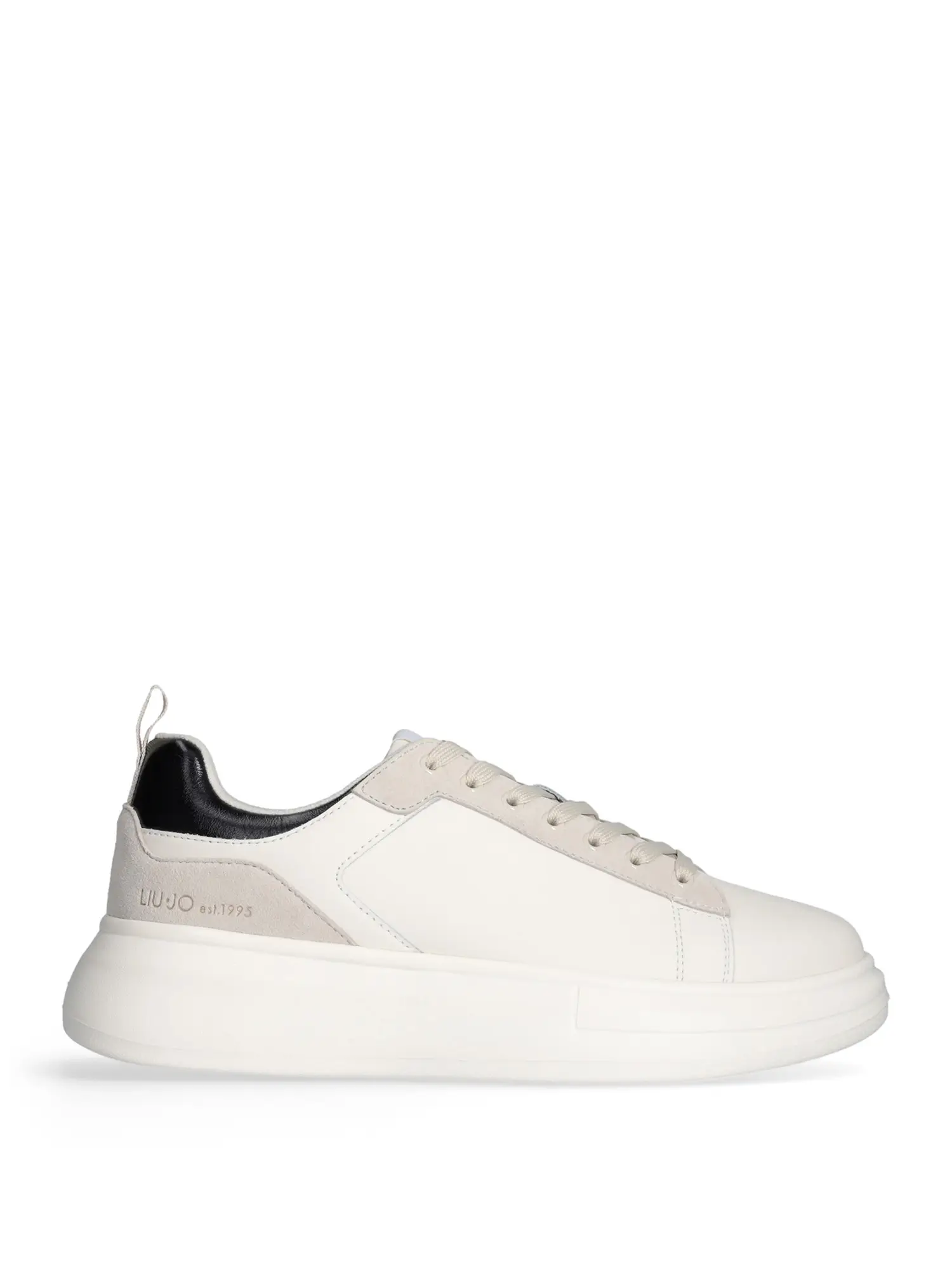 SNEAKERS UOMO - LIU-JO - 7G5015P0304 - BIANCO/NERO, 43