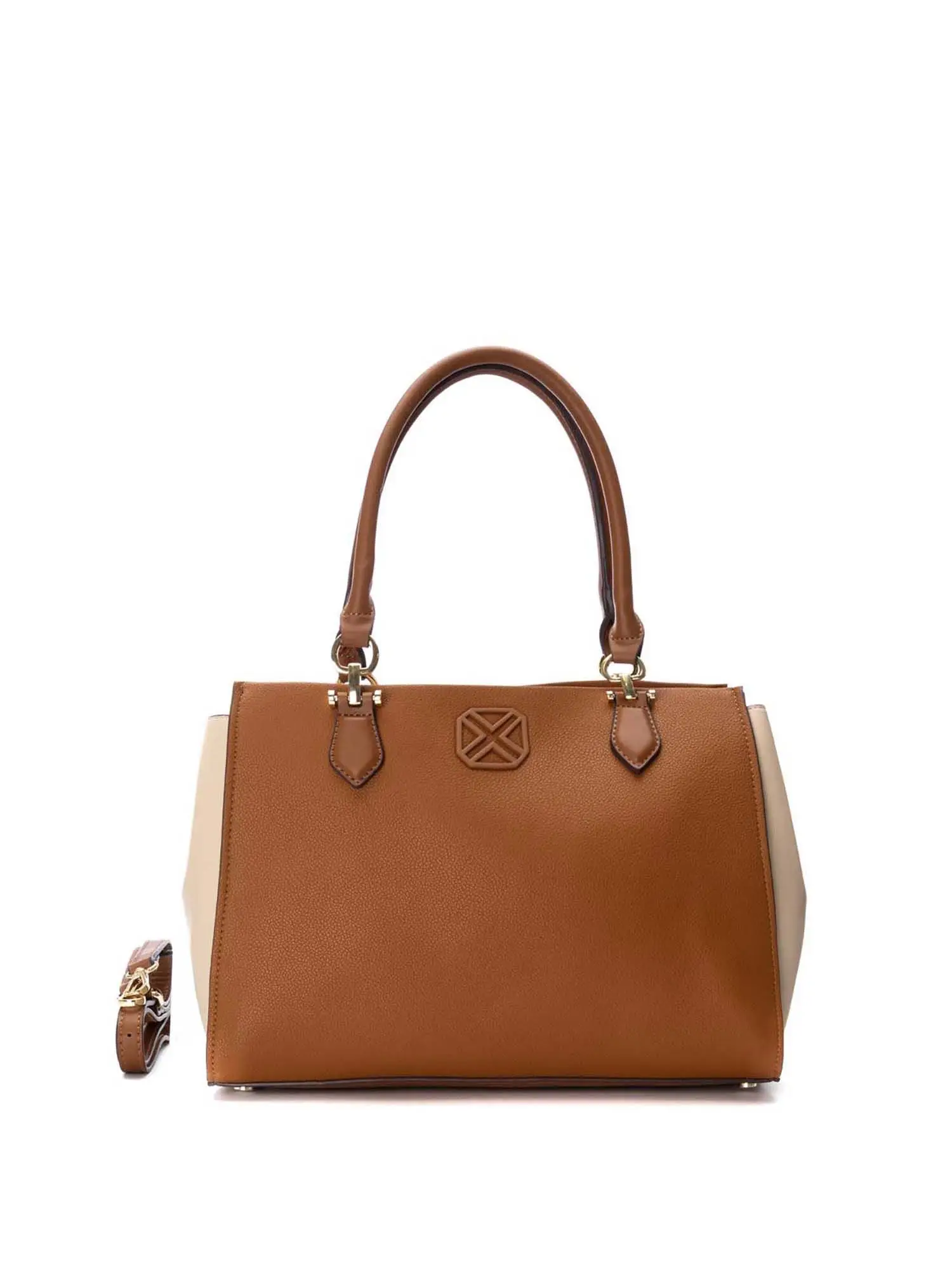 BORSA A SPALLA DONNA - XTI - 184491 - CAMEL, UNICA
