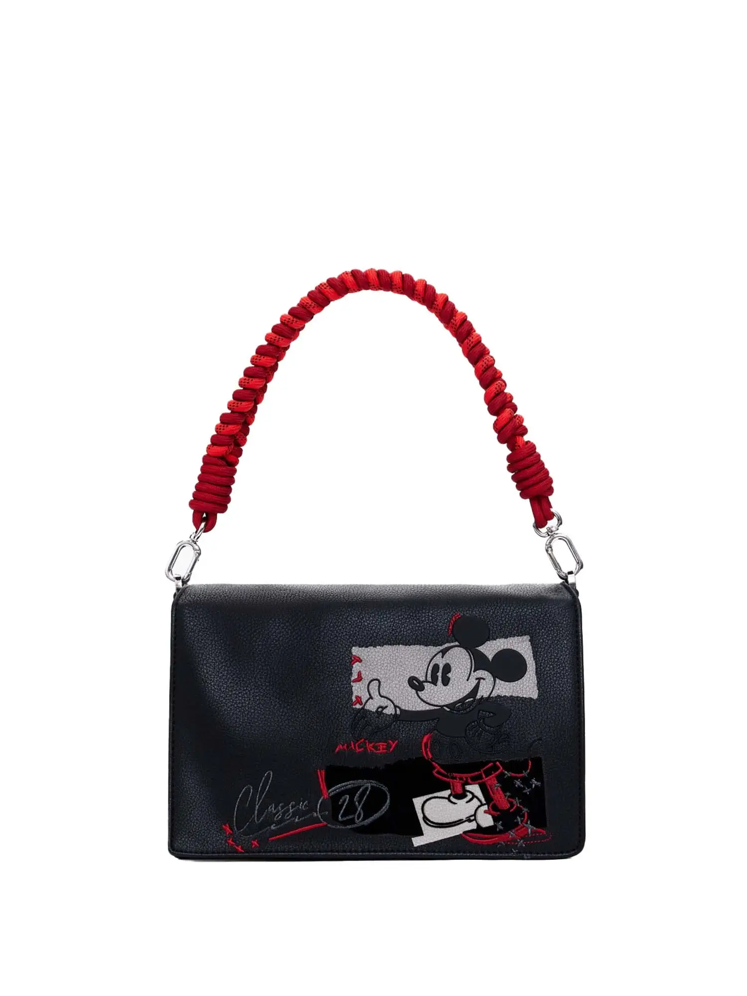 BORSA A SPALLA DONNA - DESIGUAL - 25WAXP19 - NERO, UNICA