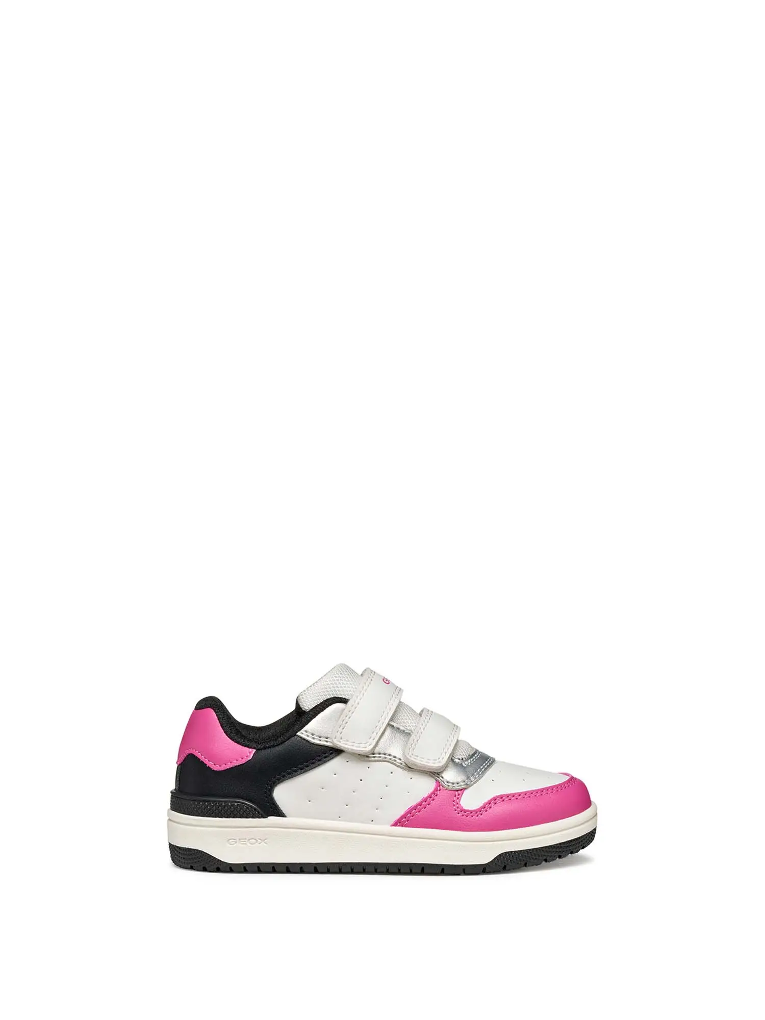 SNEAKERS RAGAZZA - GEOX - J45HXB 000BC - BIANCO/FUXIA, 35