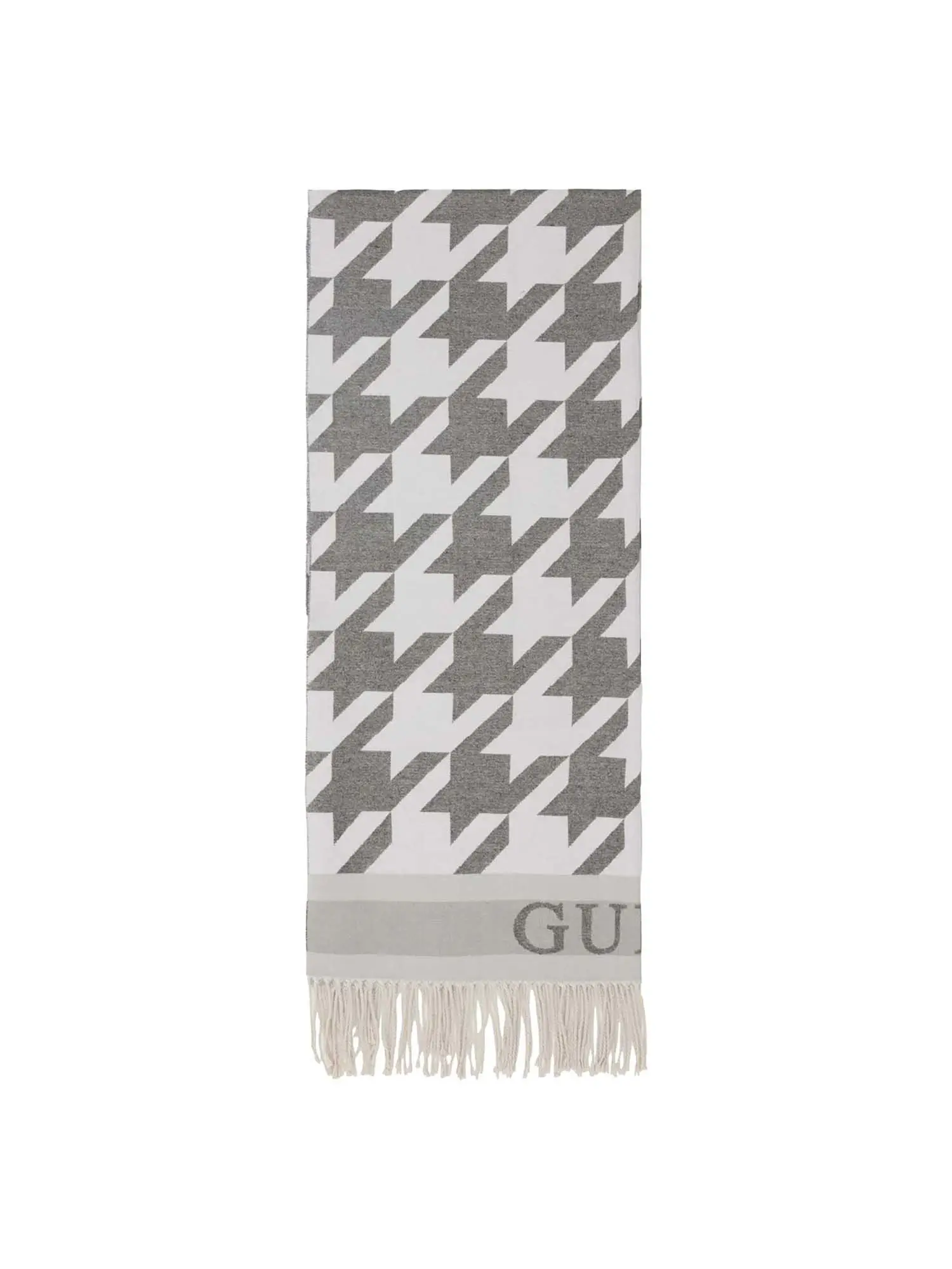 SCIARPA UOMO - GUESS - AM9563 POL03 - NERO/BIANCO, UNICA