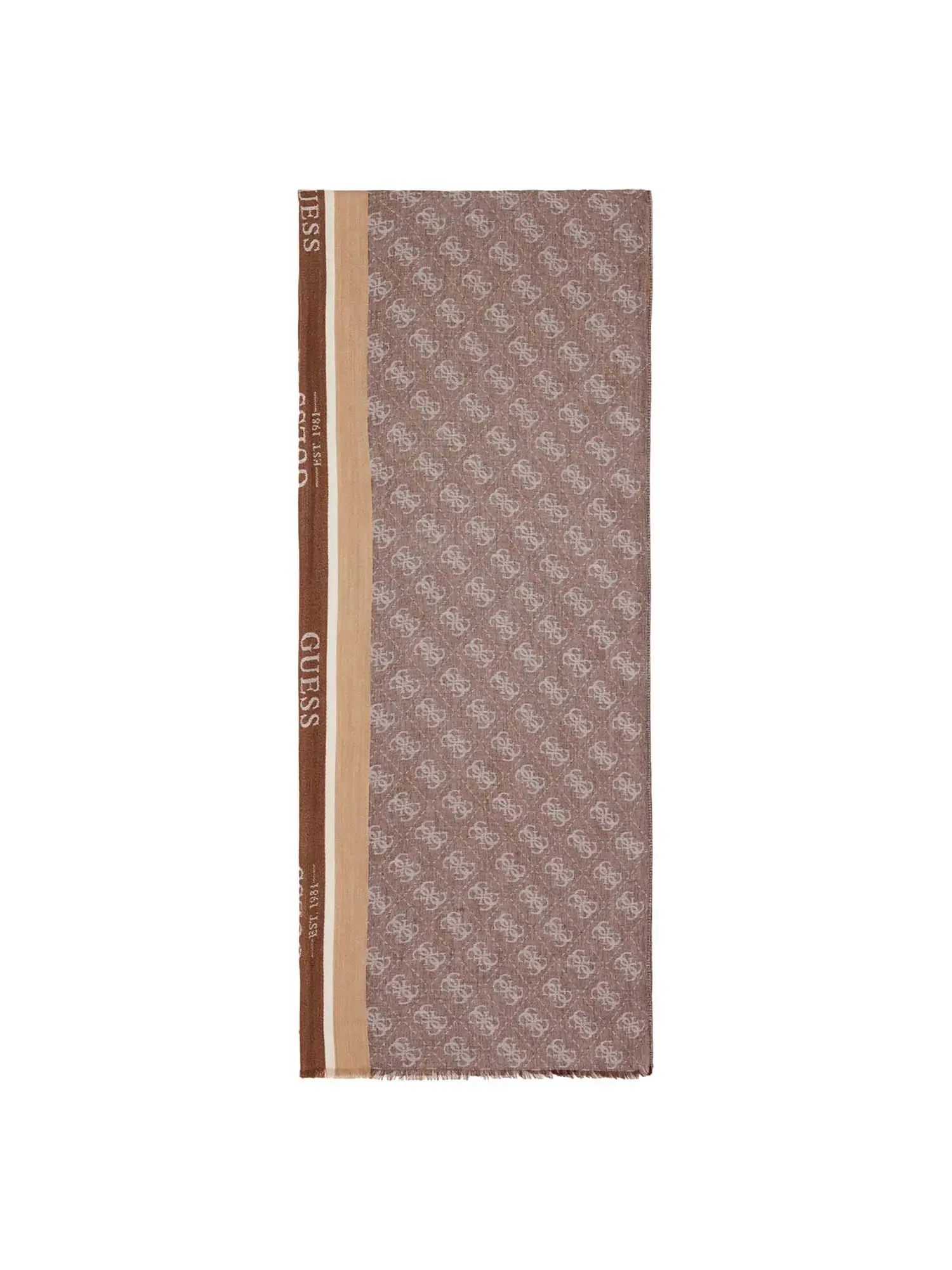 SCIARPA UOMO - GUESS - AM9565 POL03 - MARRONE, UNICA