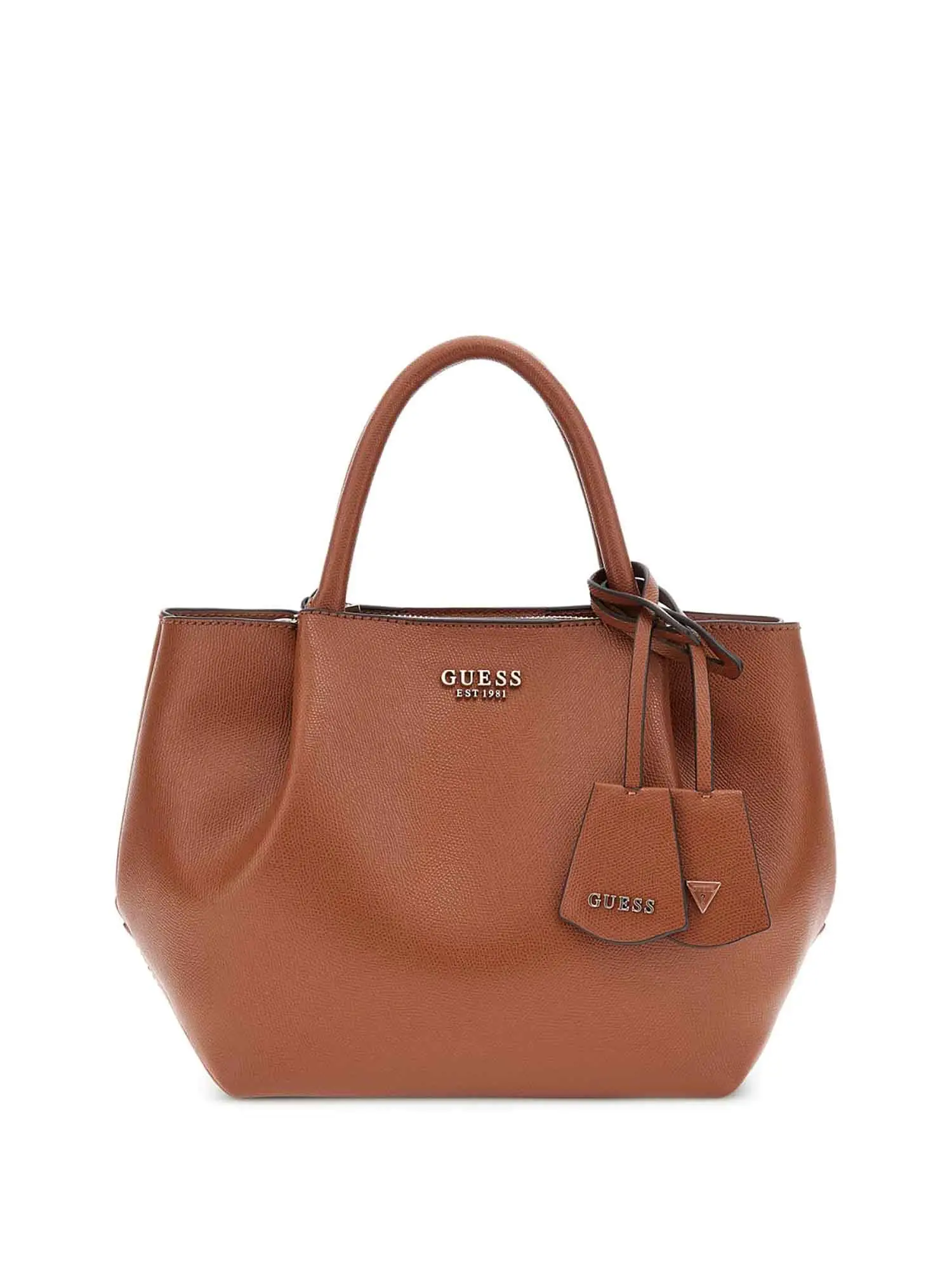 BORSA A MANO DONNA - GUESS - HWBG78 98060 - COGNAC, UNICA