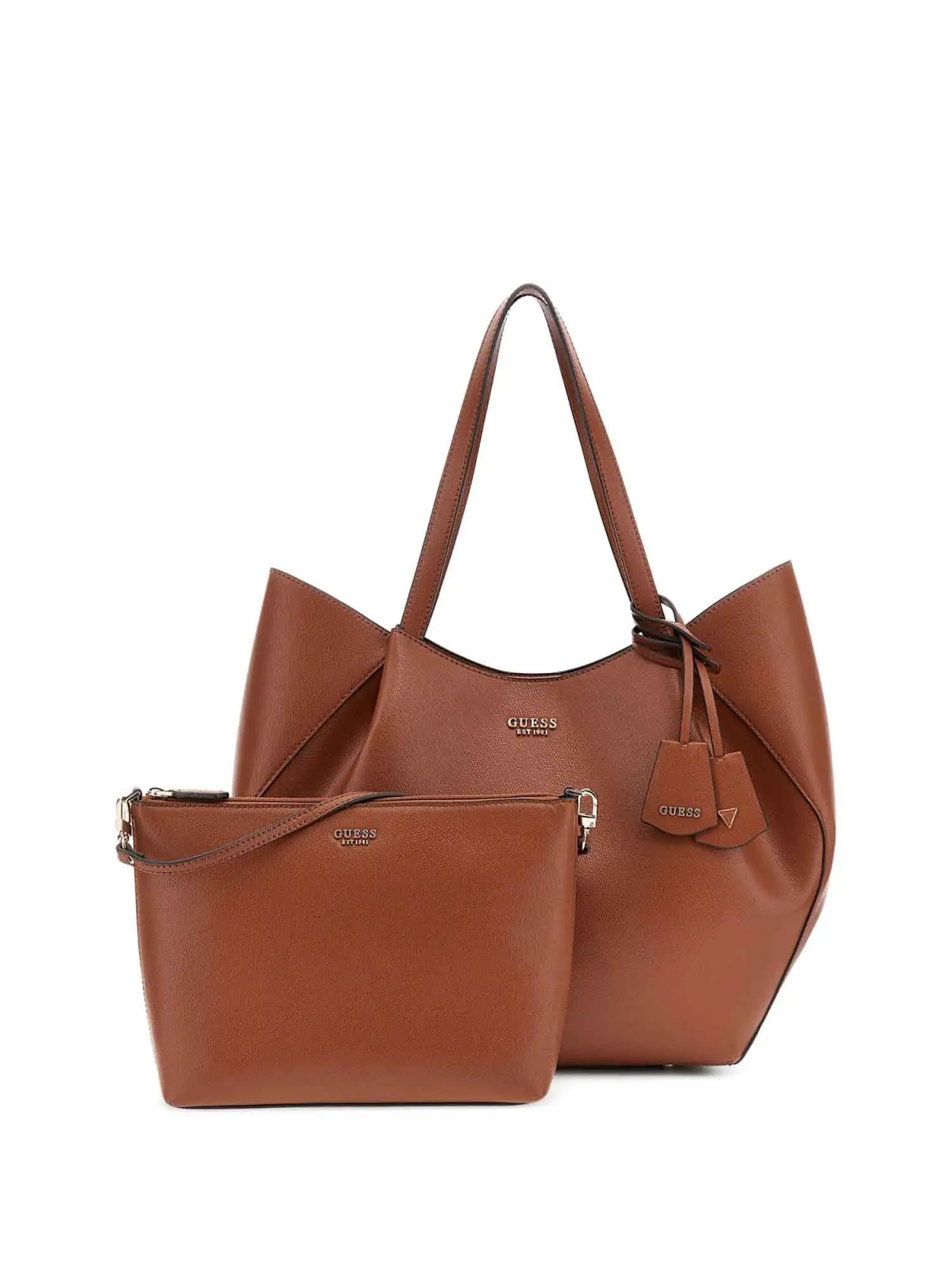 TOTE DONNA - GUESS - HWBG78 98240 - COGNAC, UNICA