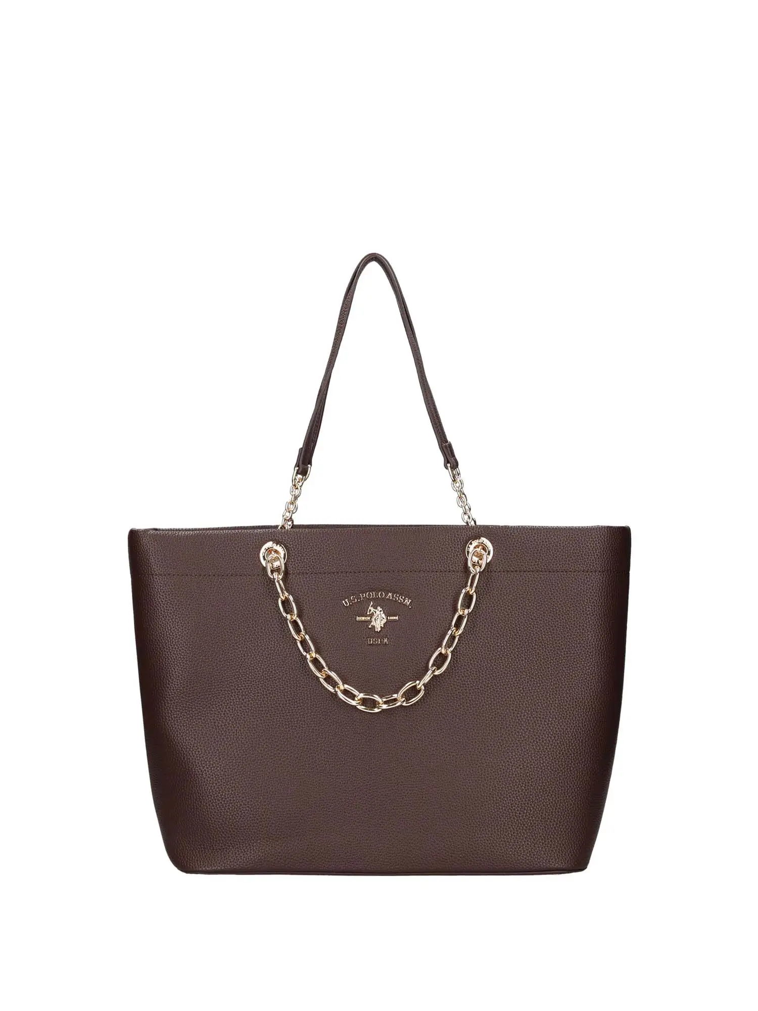 BORSA A SPALLA DONNA - US POLO ASSN. - BEUSS6369WVP - MARRONE, UNICA