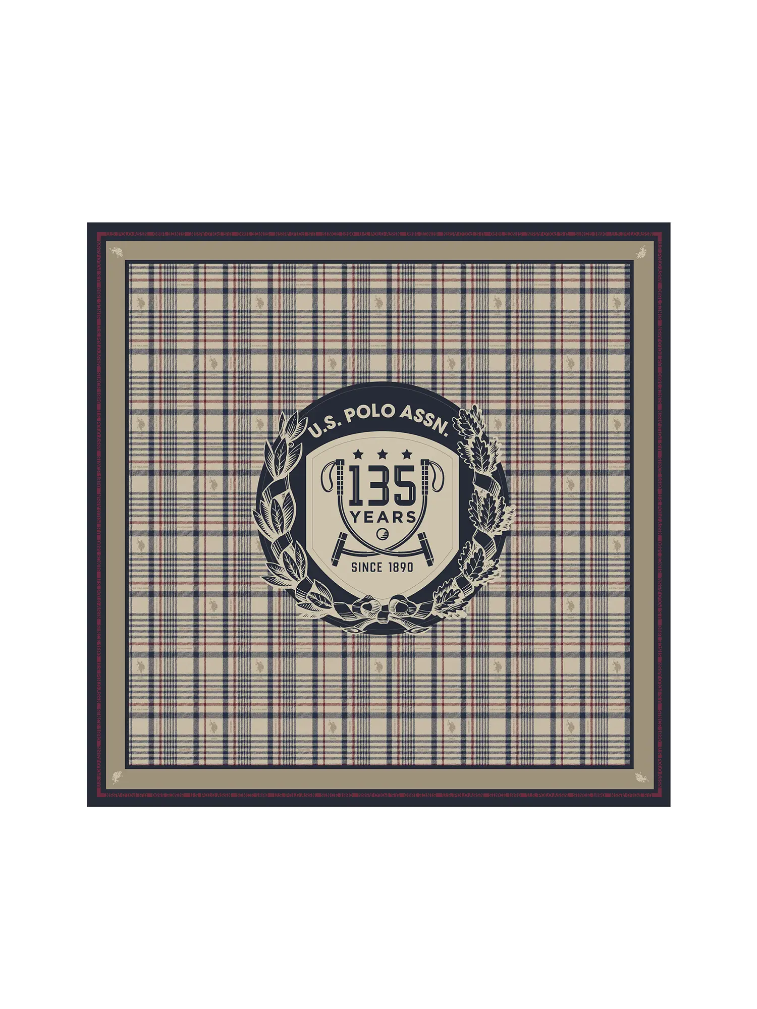 FOULARD DONNA - US POLO ASSN. - AIU6M2658WPO - MARRONE, UNICA