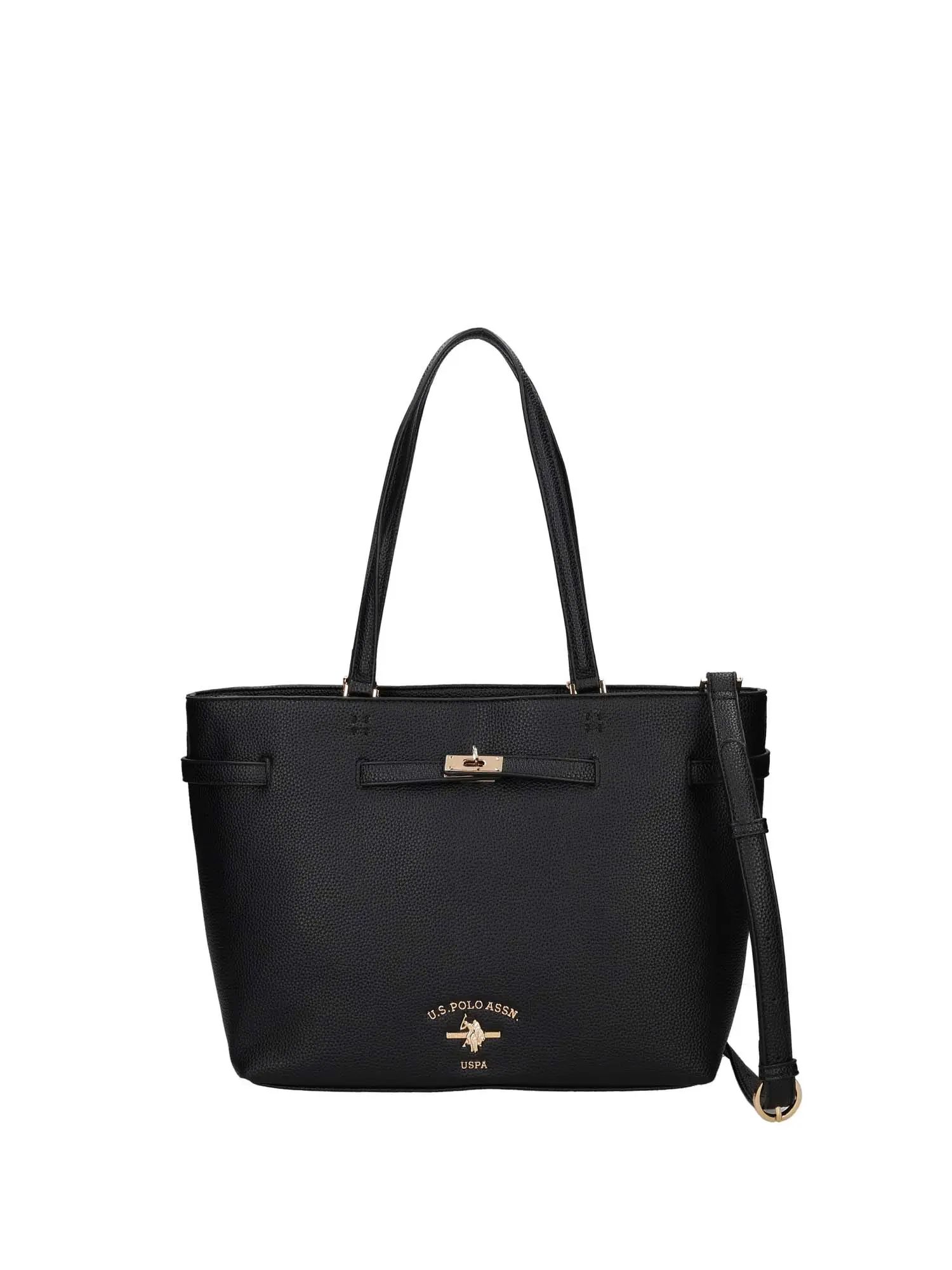 BORSA A SPALLA DONNA - US POLO ASSN. - BIUSS8881WVP - NERO, UNICA
