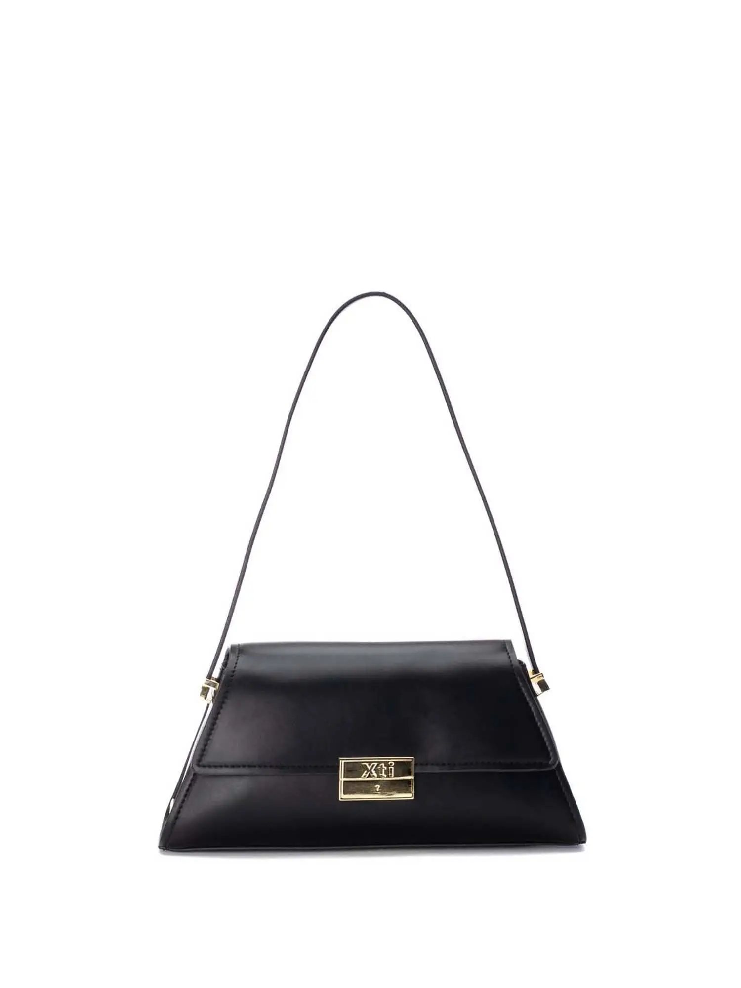 BORSA A SPALLA DONNA - XTI - 184499 - NERO, UNICA