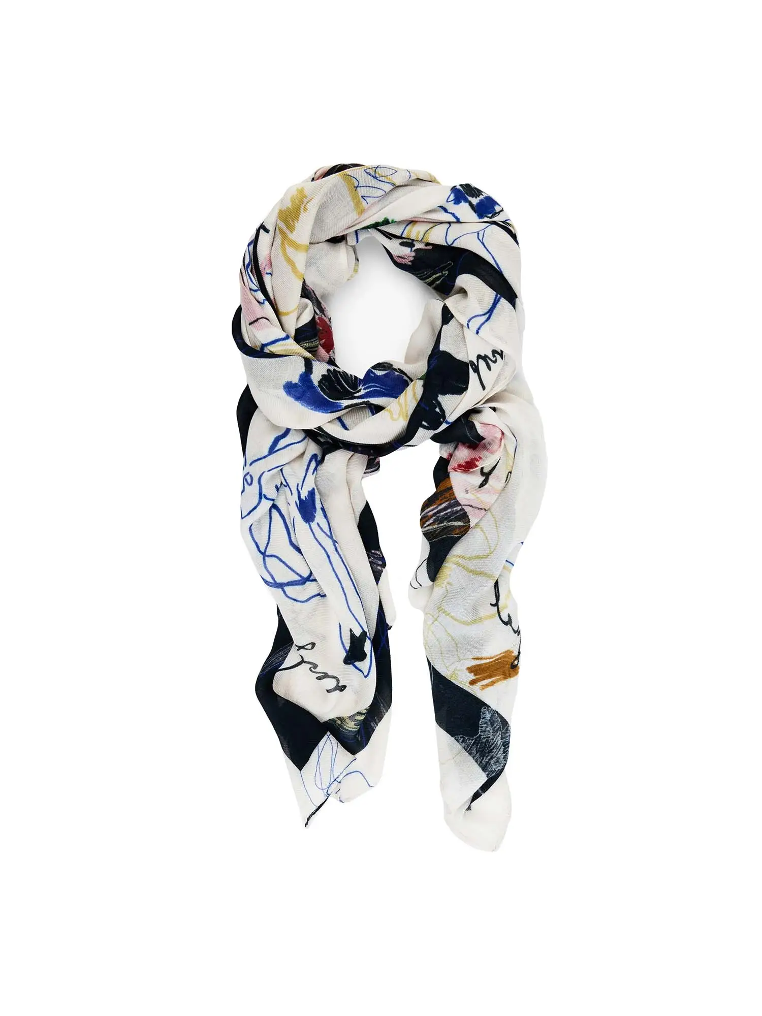 FOULARD DONNA - DESIGUAL - 25WAWA06 - BIANCO, UNICA