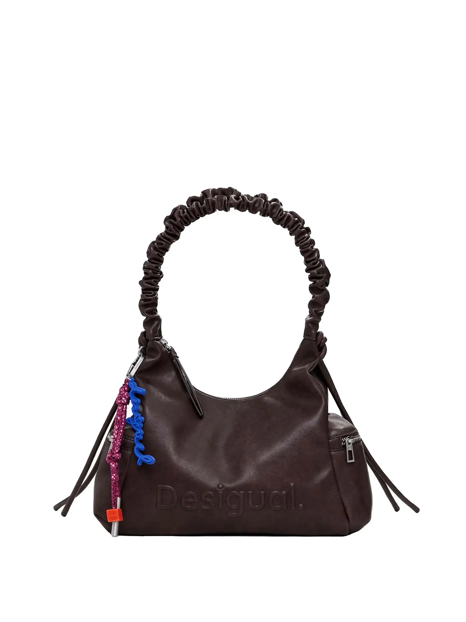 BORSA A SPALLA DONNA - DESIGUAL - 25WAXPAY - MARRONE, UNICA
