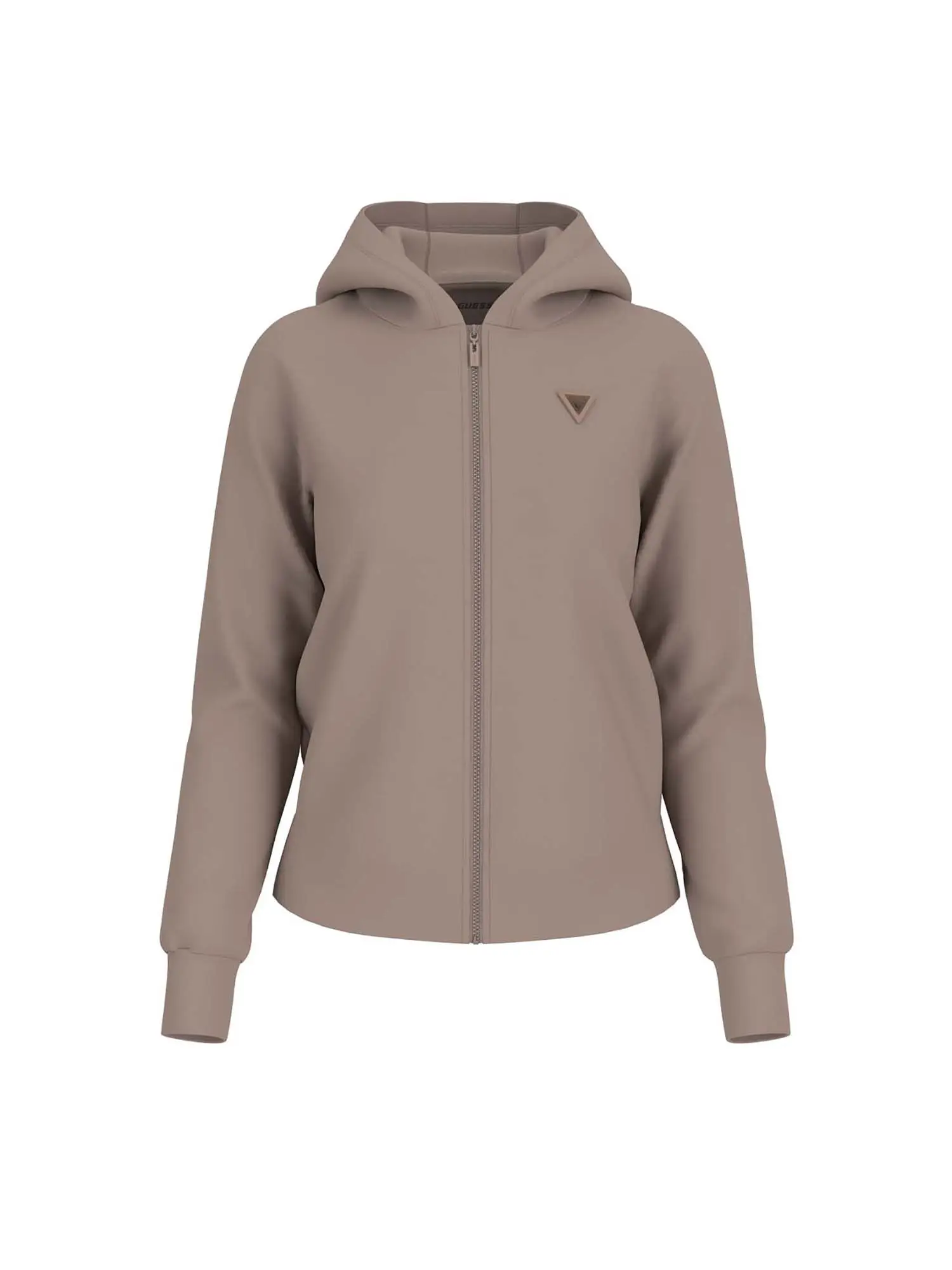 FELPA DONNA - GUESS ATHLEISURE - V4YQ06 KCAY2 - TAUPE, S
