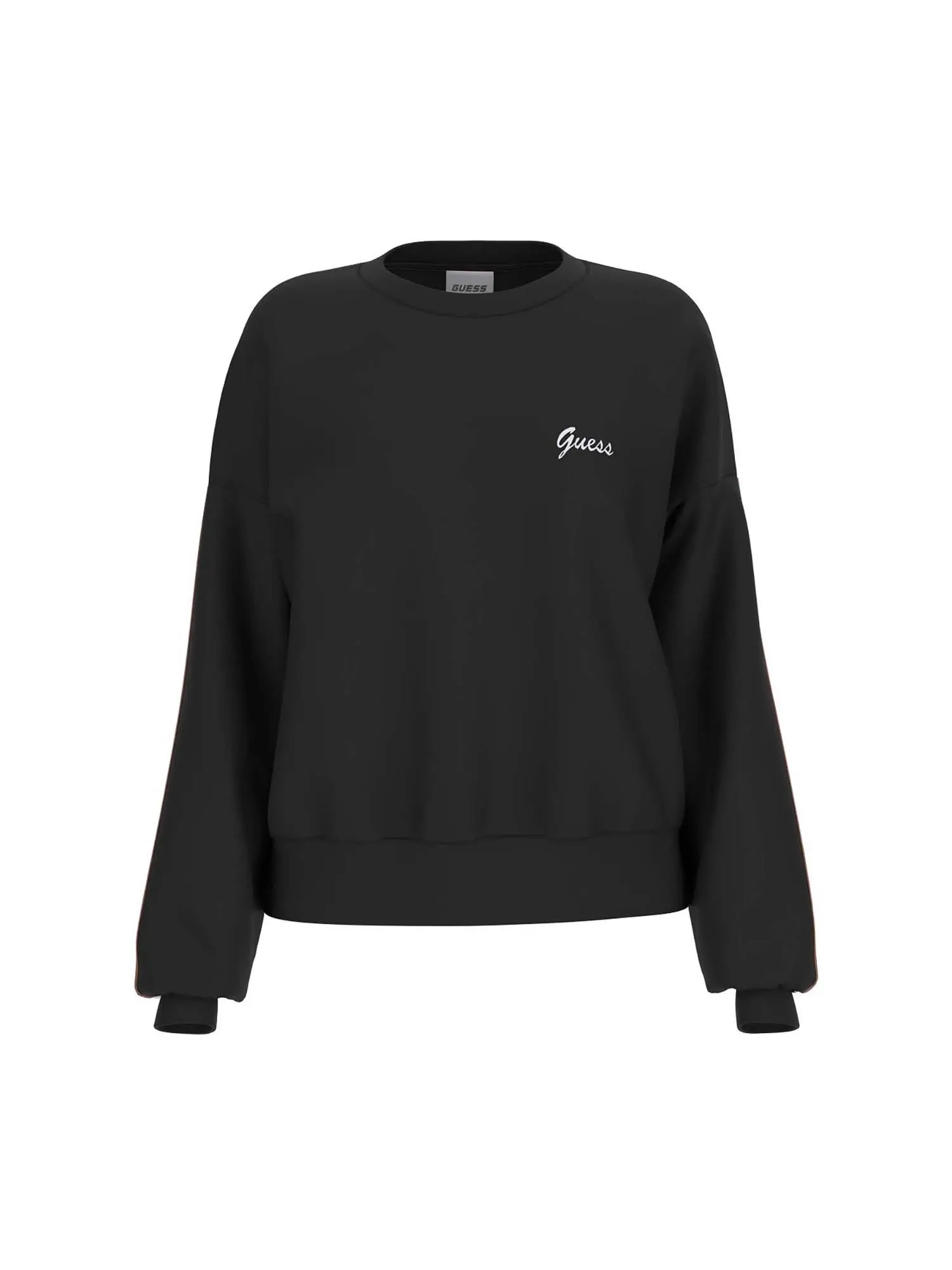 FELPA DONNA - GUESS ATHLEISURE - V5BQ03 KCX22 - NERO, L