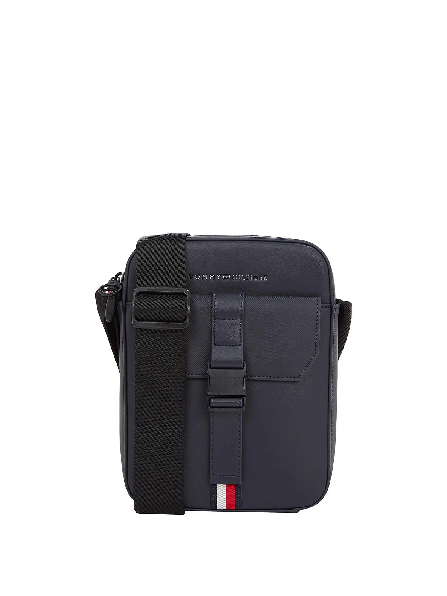 TRACOLLA UOMO - TOMMY HILFIGER - AM0AM13479 - BLU, UNICA