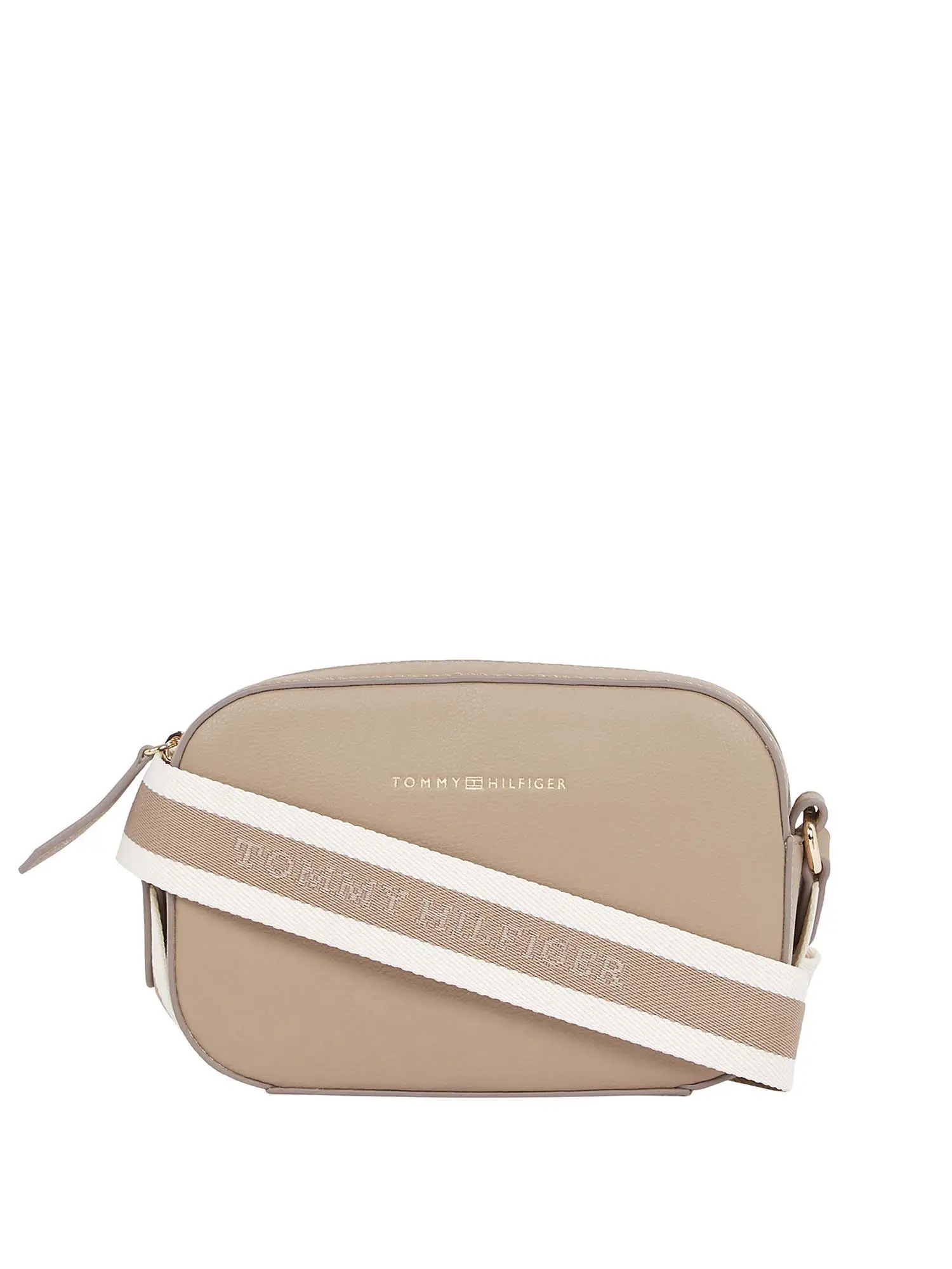 TRACOLLA DONNA - TOMMY HILFIGER - AW0AW17450 - TAUPE, UNICA