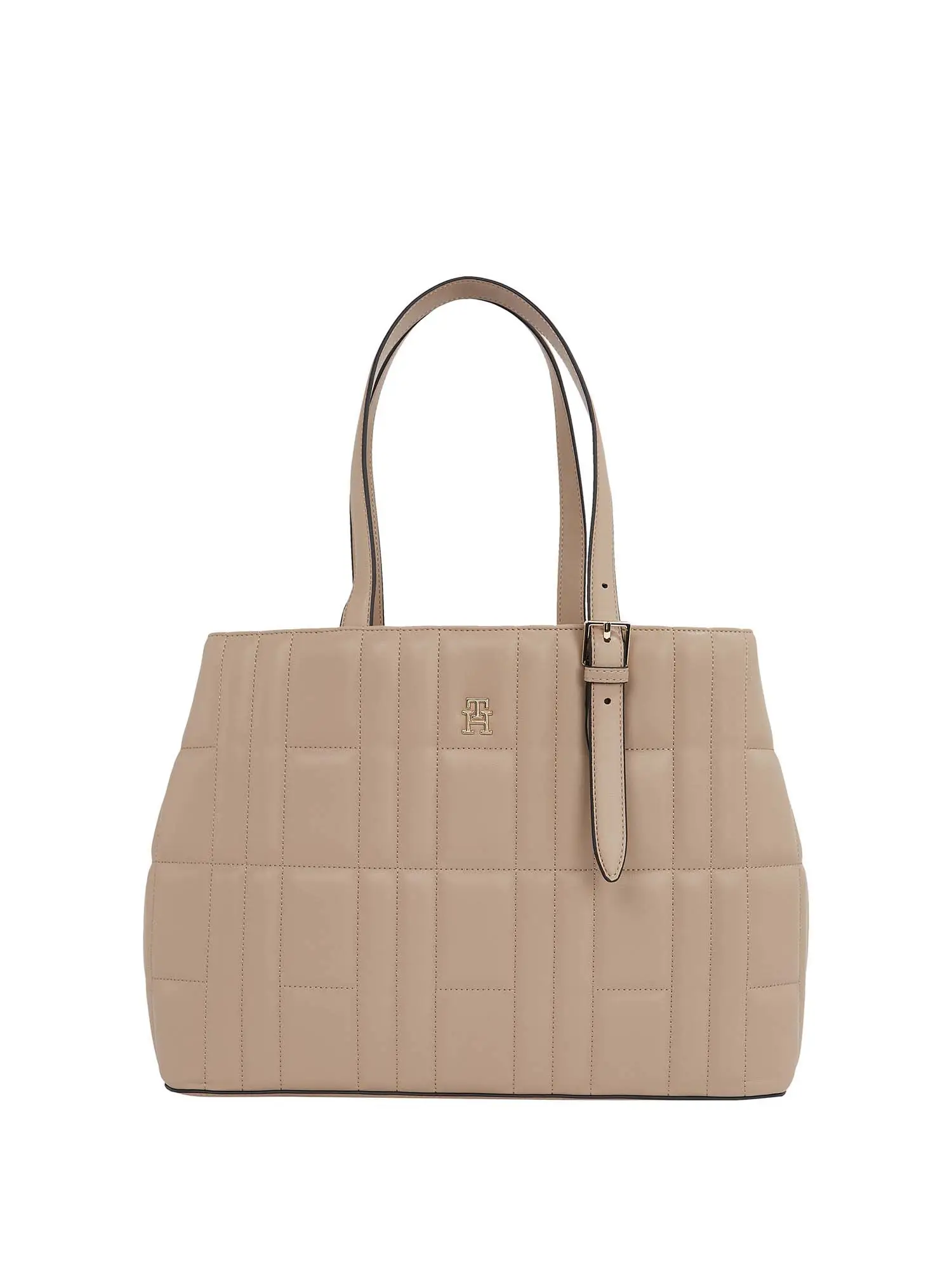 TOTE DONNA - TOMMY HILFIGER - AW0AW17452 - TAUPE, UNICA